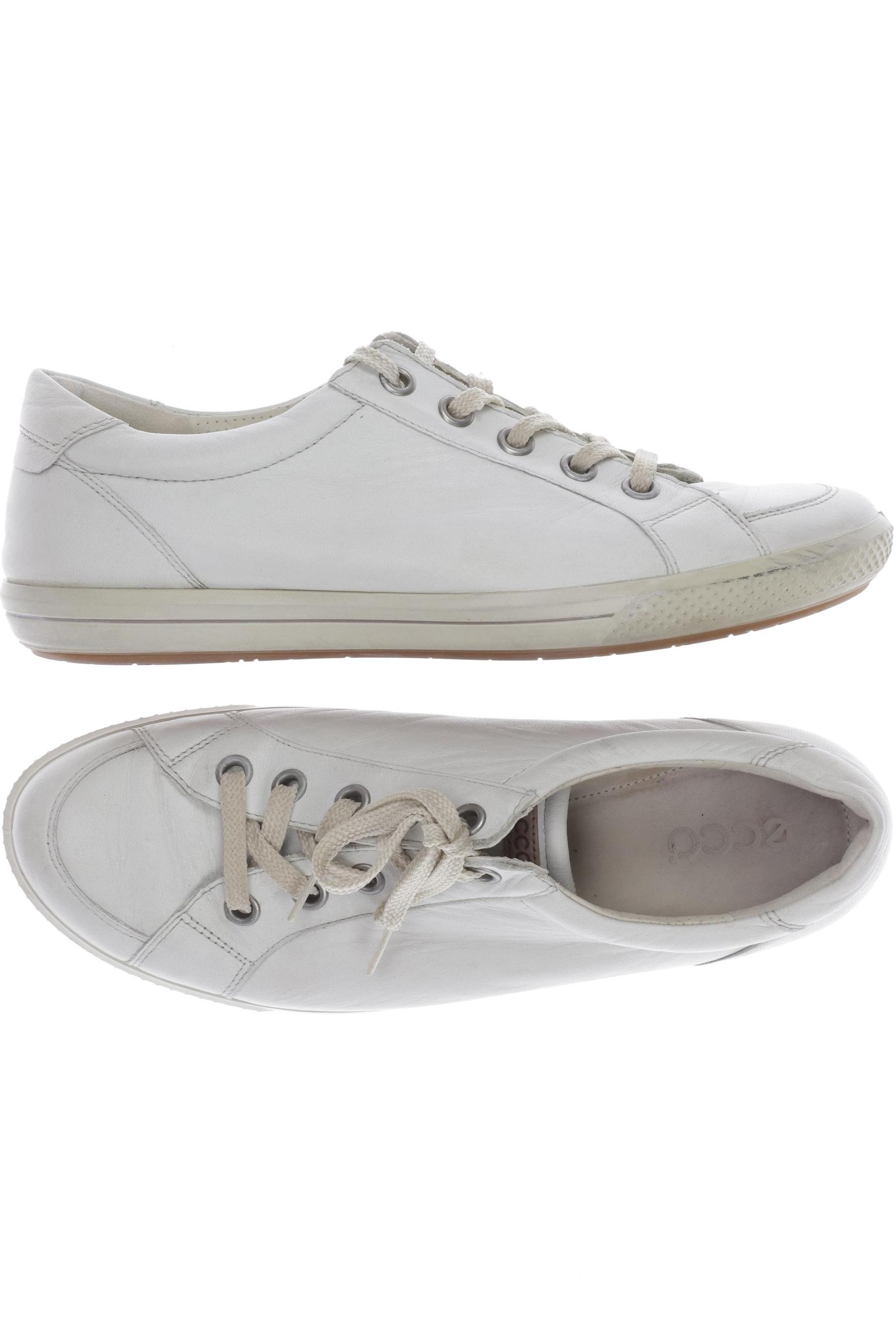 

Ecco Damen Halbschuh, cremeweiß, Gr. 41