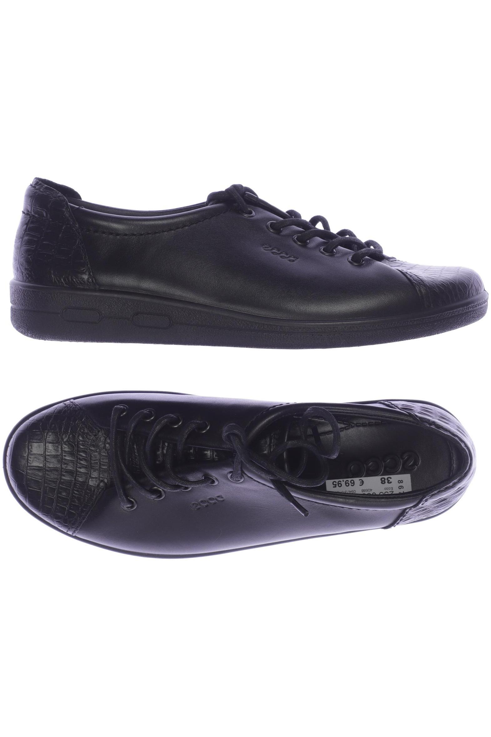 

Ecco Damen Halbschuh, schwarz, Gr. 38