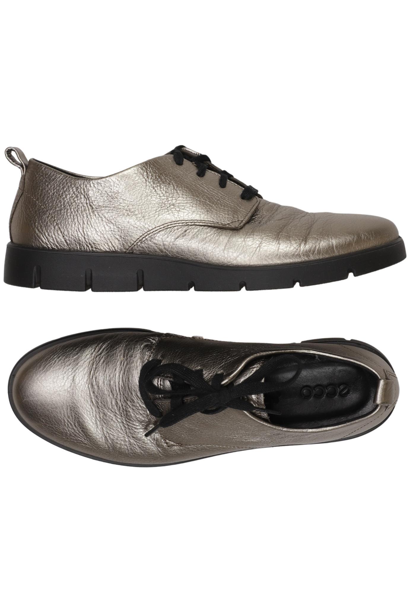 

Ecco Damen Halbschuh, silber, Gr. 44