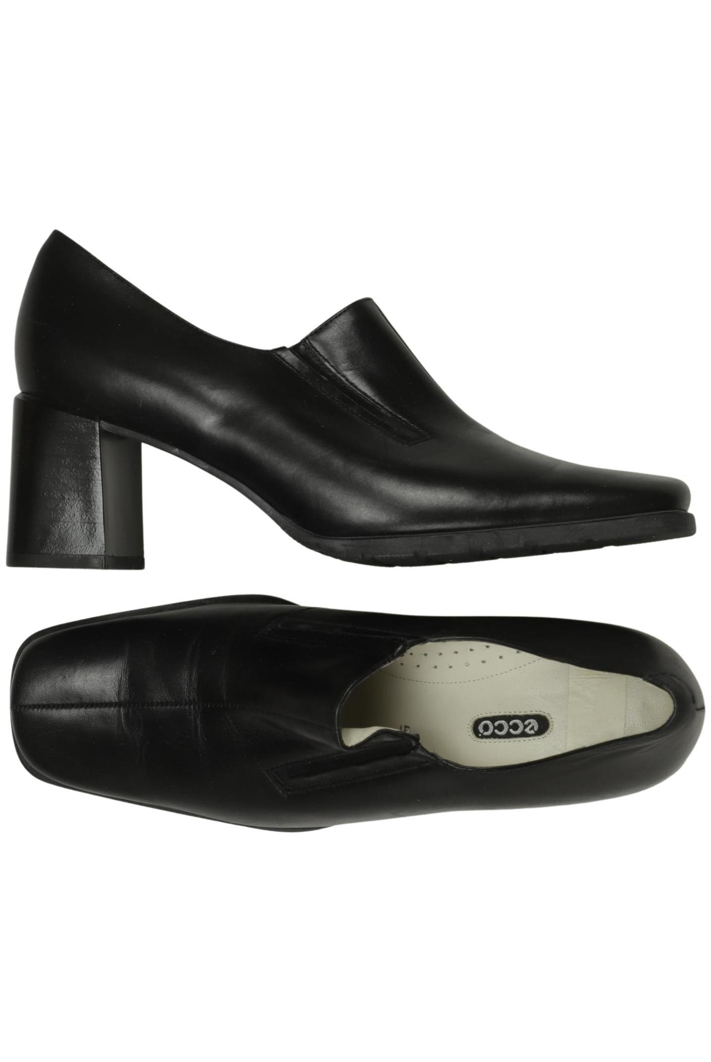 

Ecco Damen Halbschuh, schwarz, Gr. 5.5