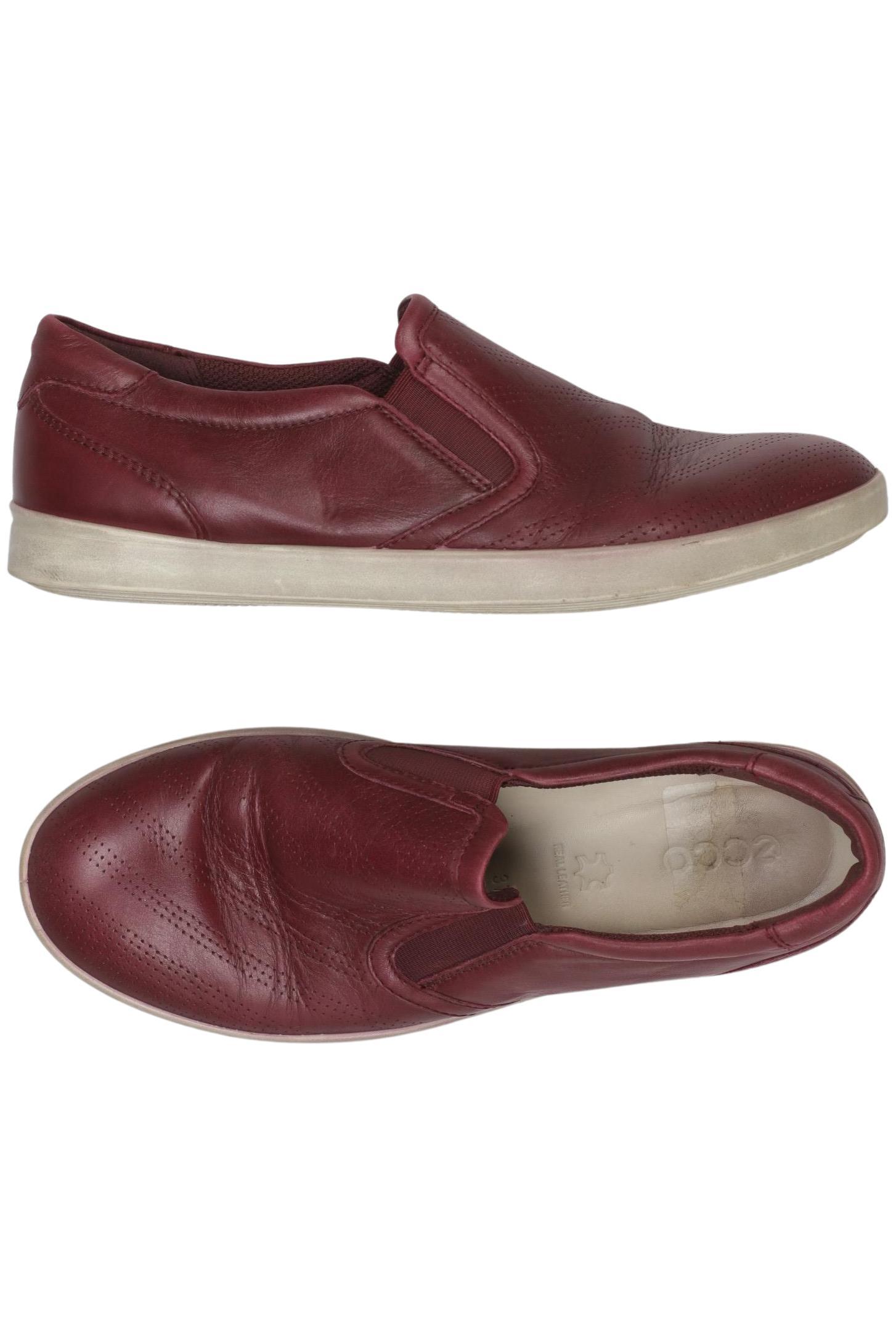 

Ecco Damen Halbschuh, rot, Gr. 37