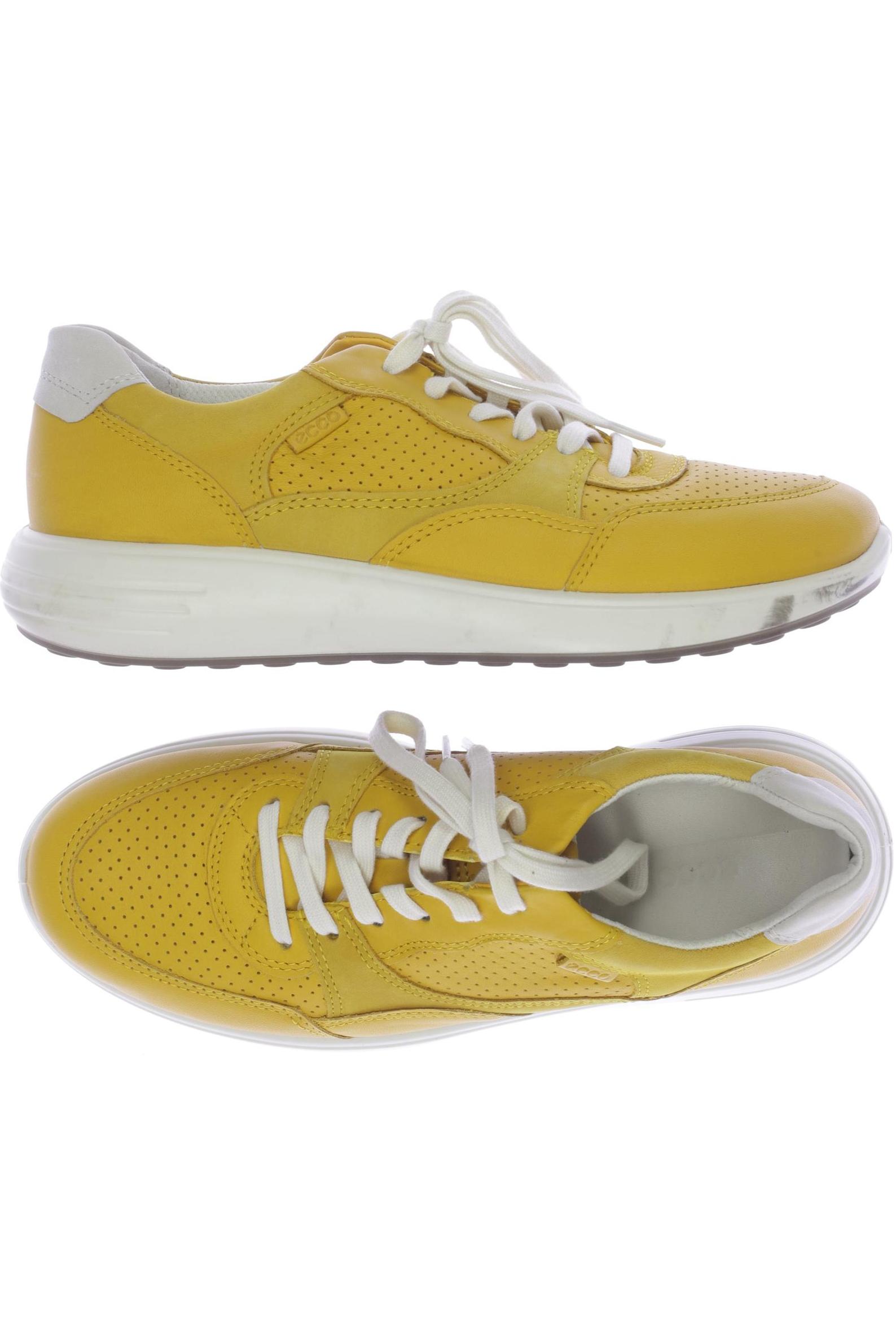 

Ecco Damen Halbschuh, gelb, Gr. 37