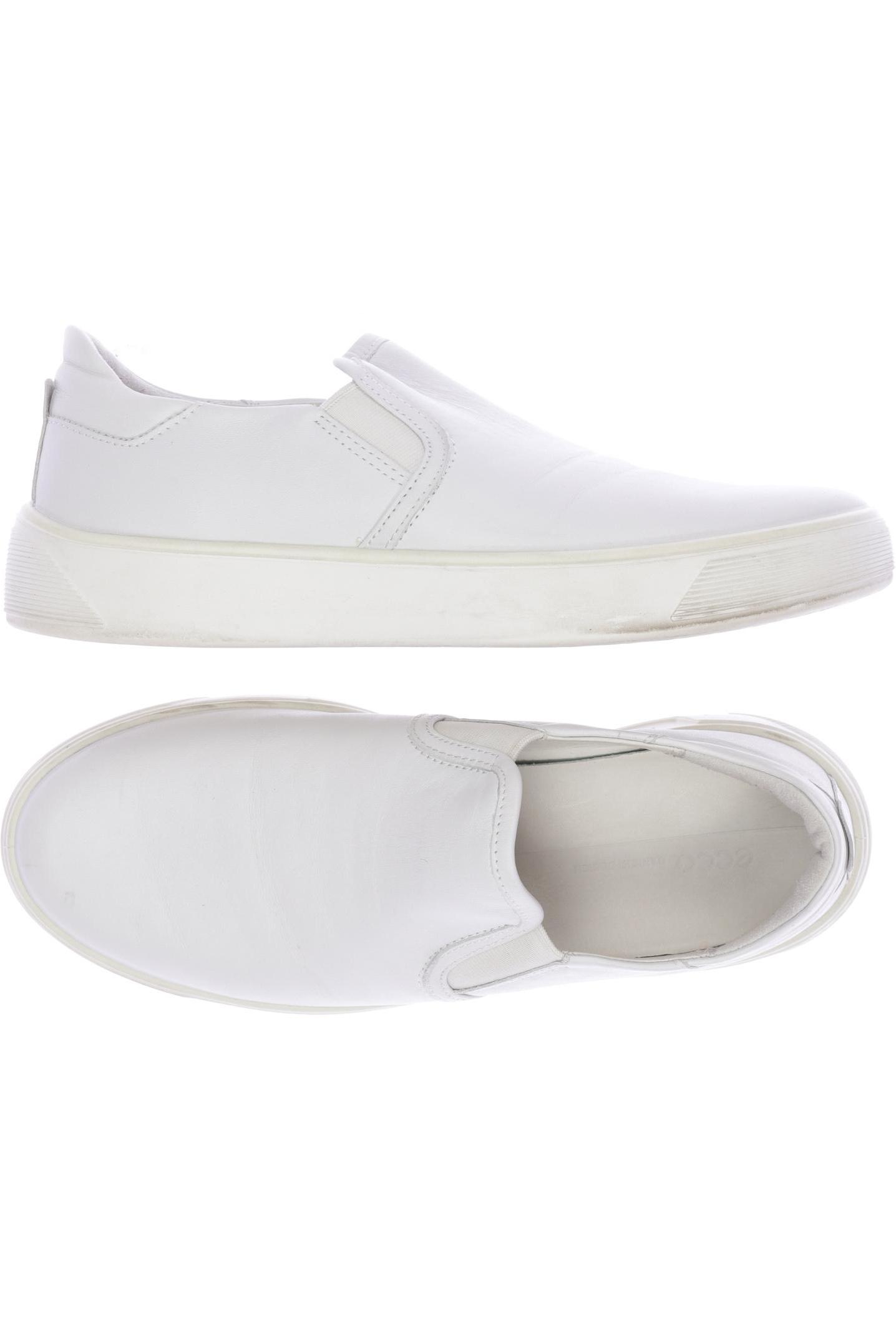 

Ecco Damen Halbschuh, weiß, Gr. 40