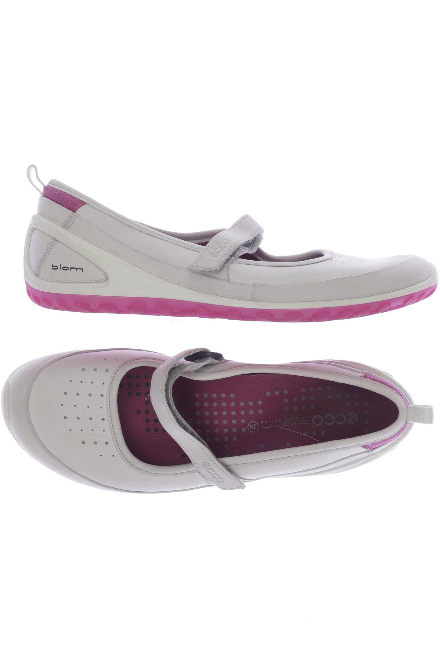 

Ecco Damen Halbschuh, cremeweiß