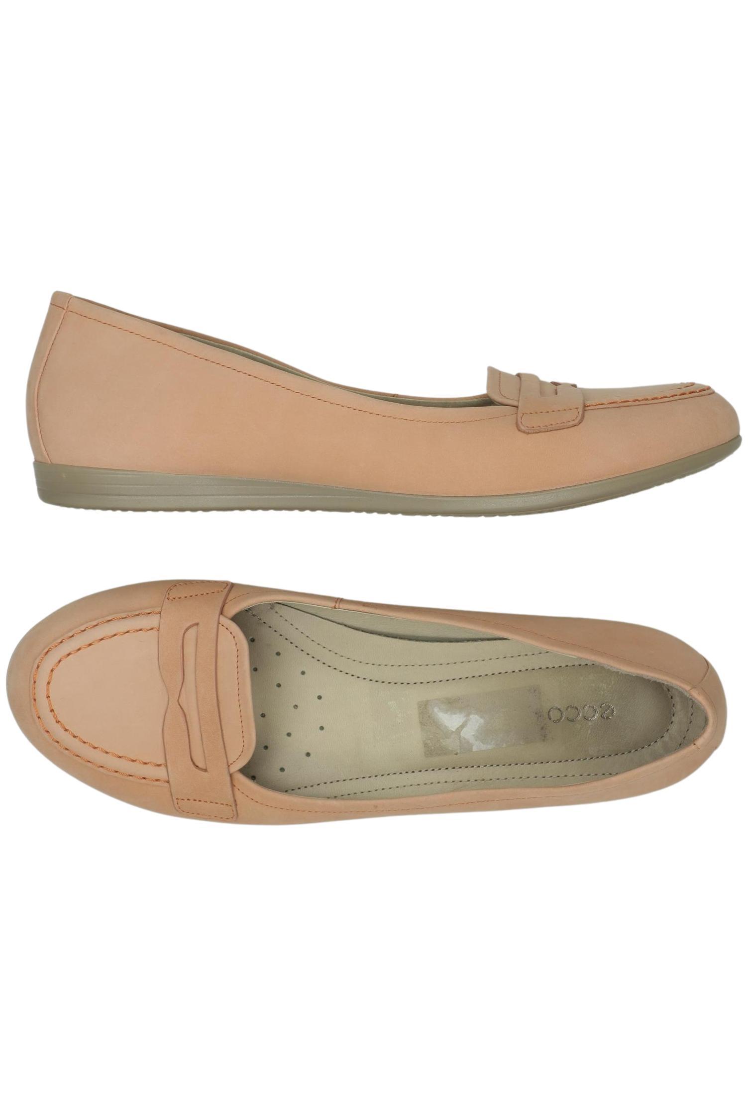 

Ecco Damen Halbschuh, orange, Gr. 39