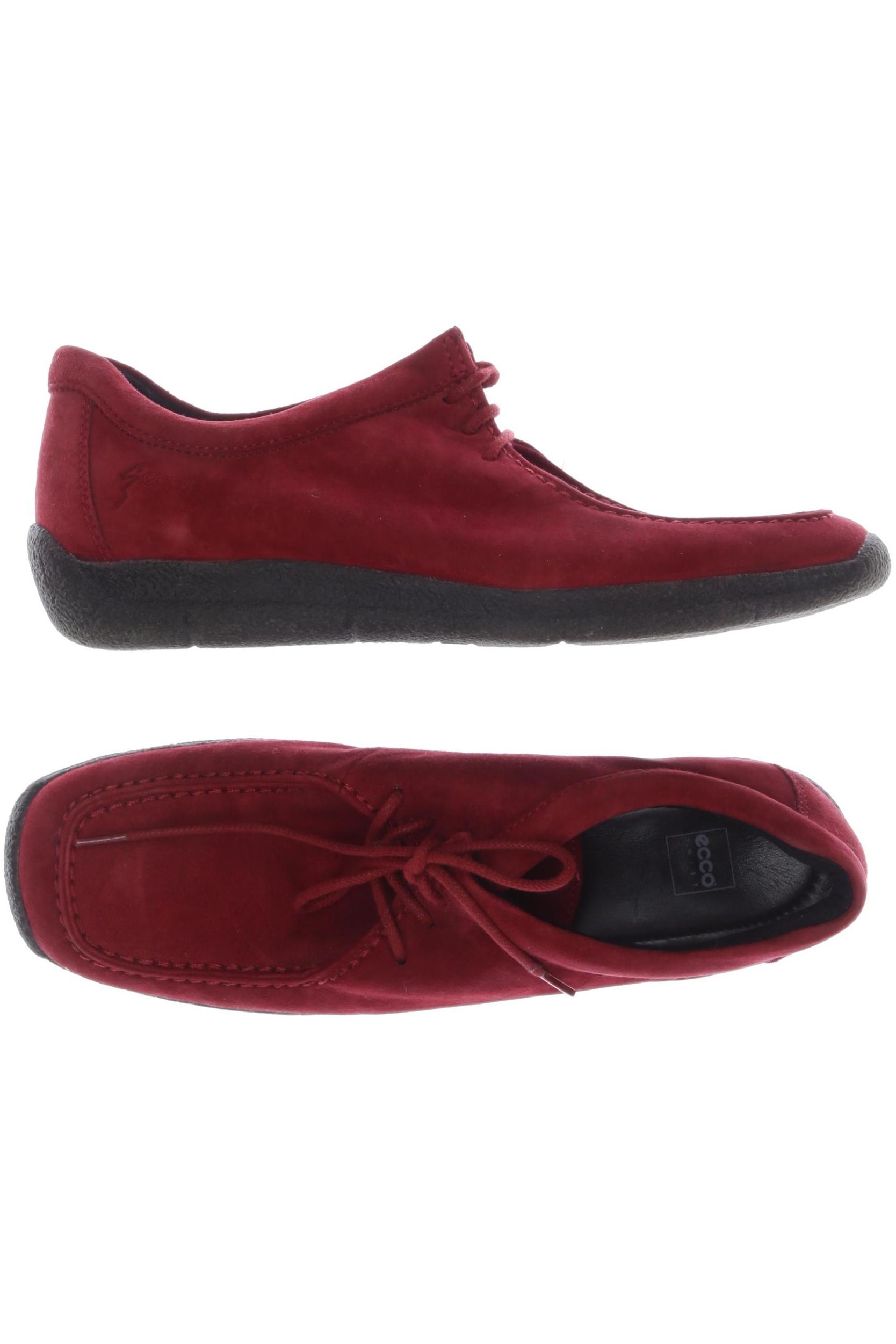 

Ecco Damen Halbschuh, bordeaux, Gr. 6