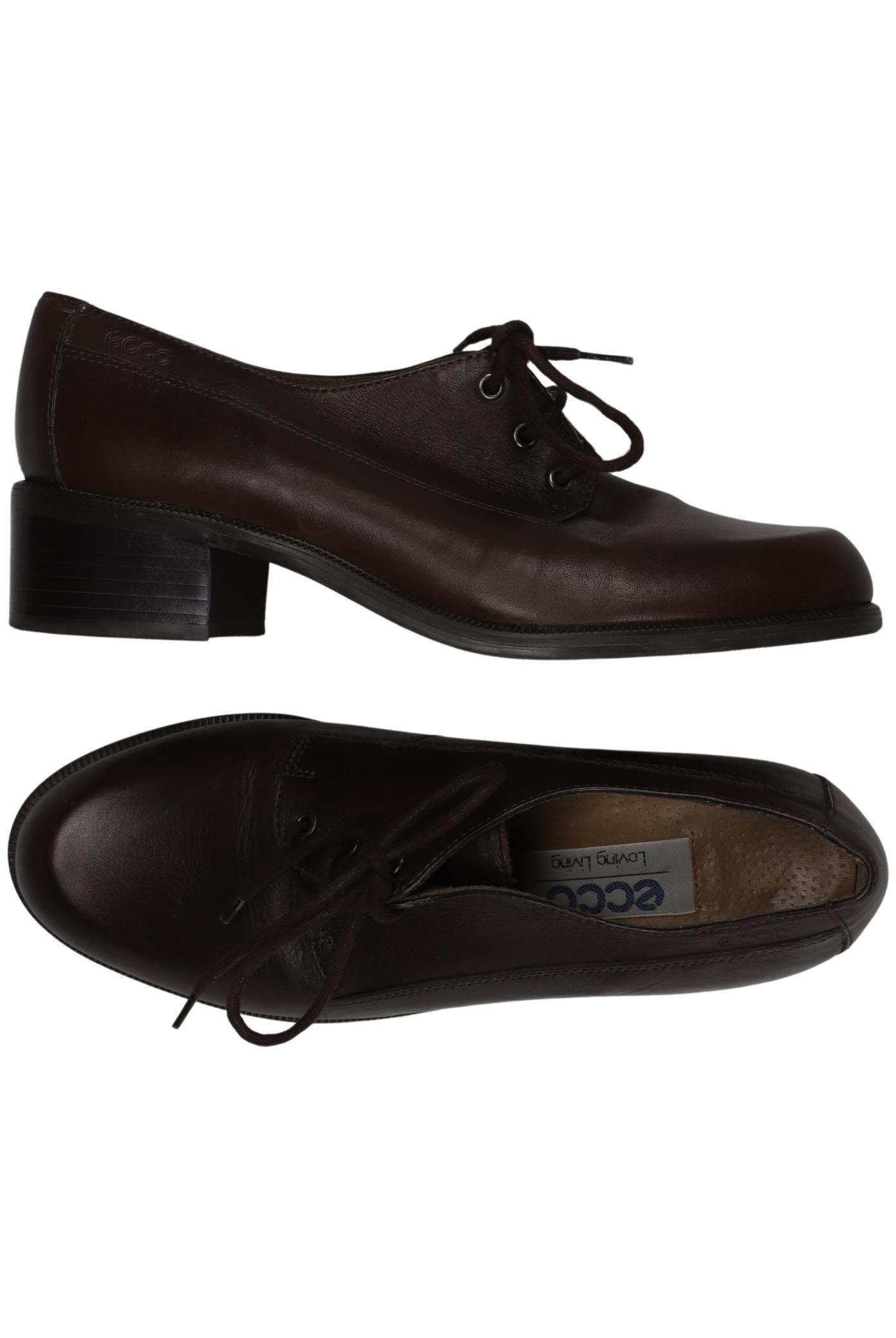

Ecco Damen Halbschuh, braun, Gr. 37
