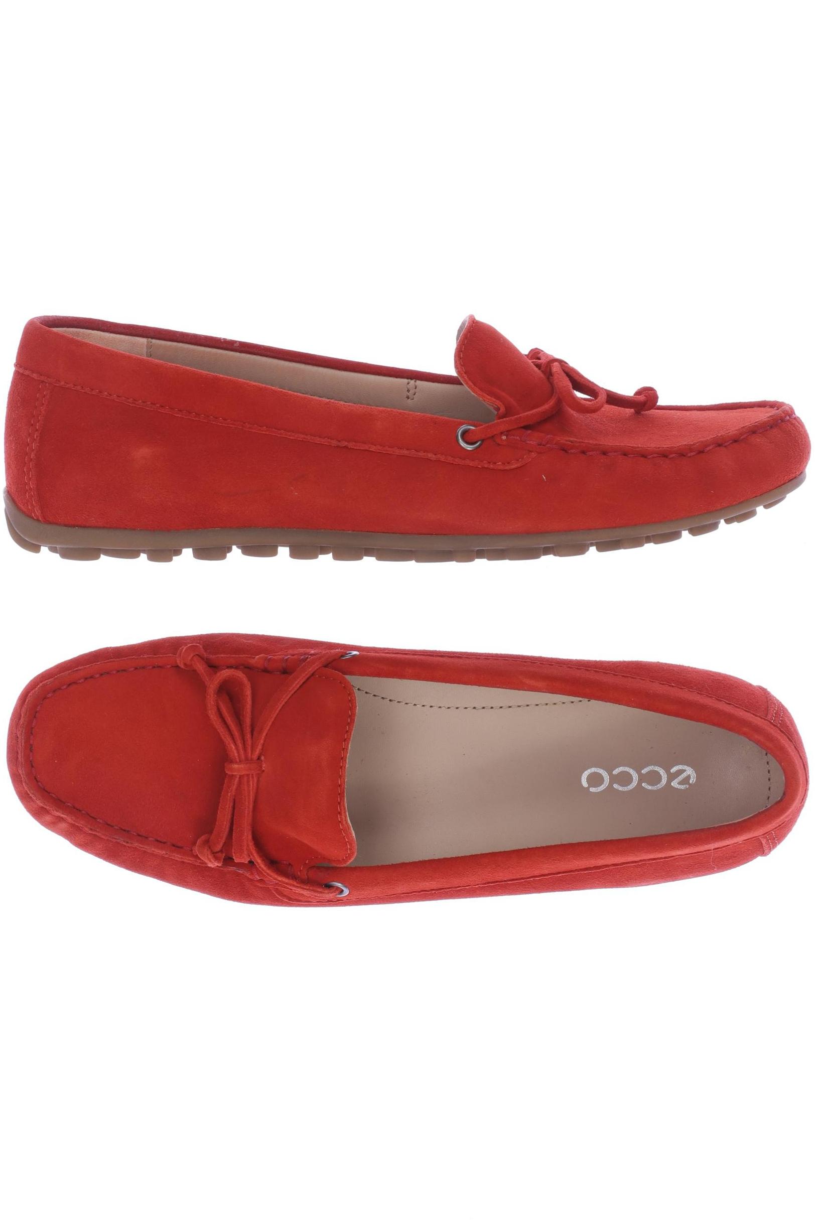 

Ecco Damen Halbschuh, rot, Gr. 39