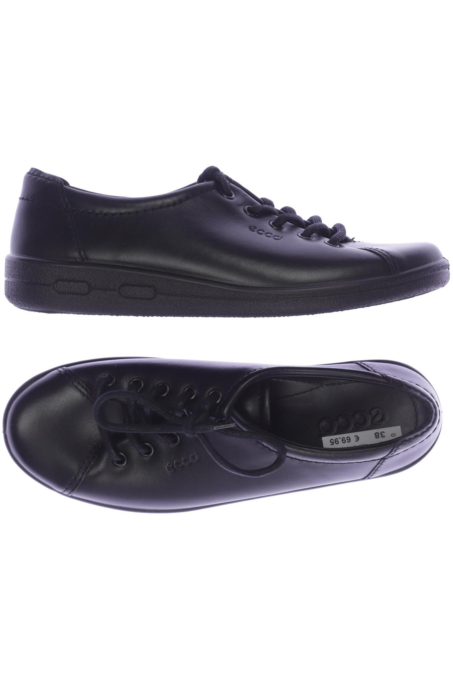 

Ecco Damen Halbschuh, schwarz, Gr. 38