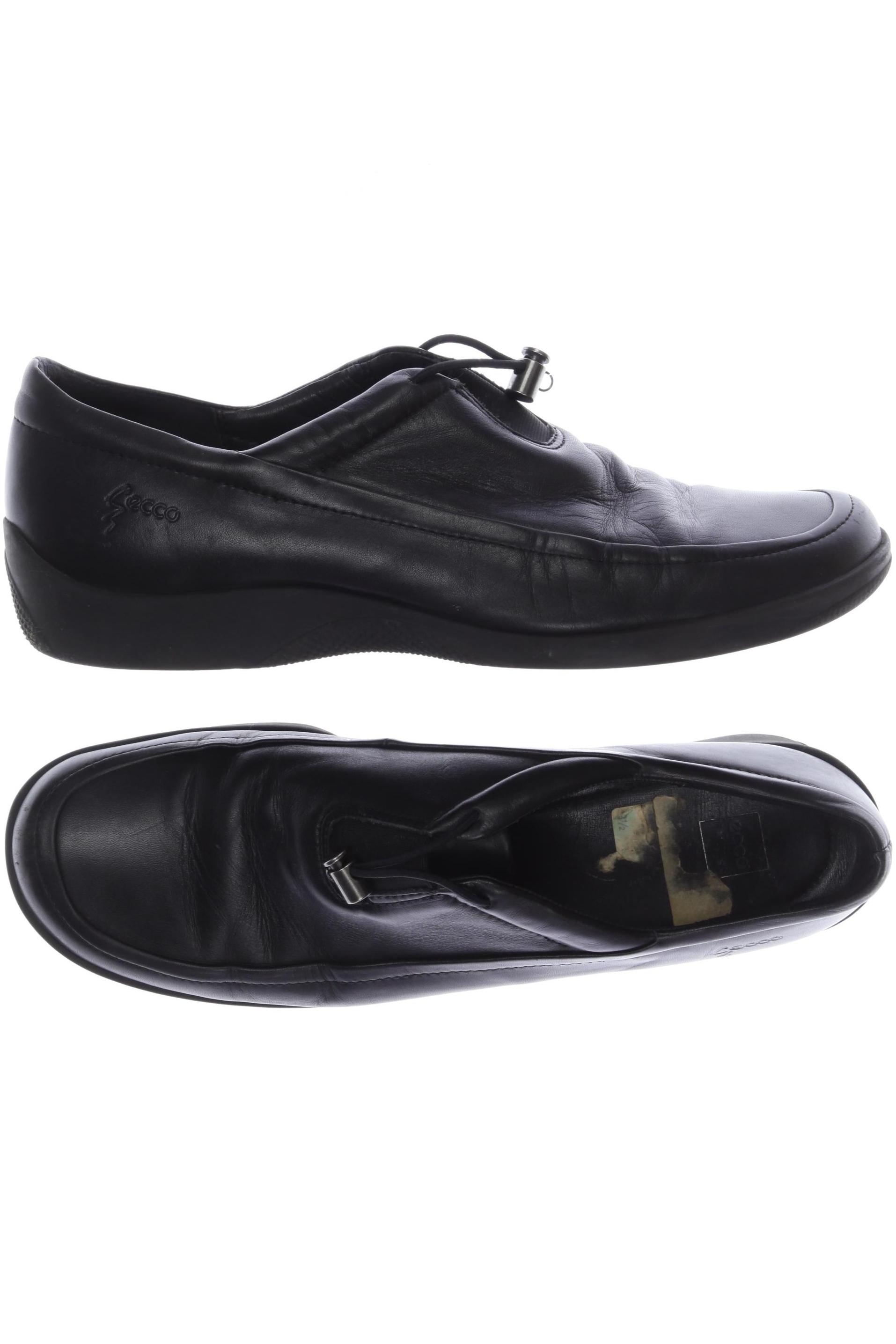 

Ecco Damen Halbschuh, schwarz, Gr. 8.5