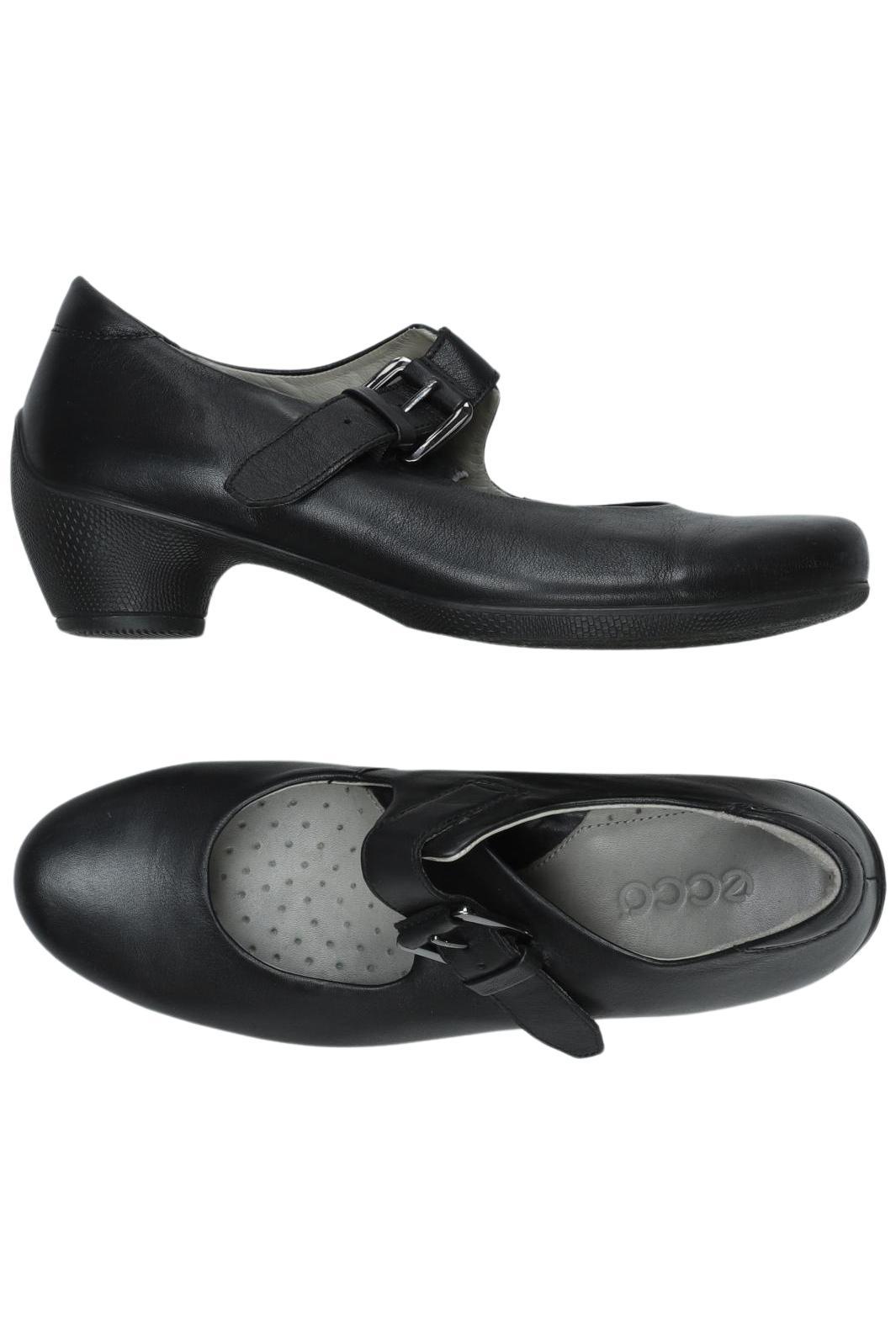 

Ecco Damen Halbschuh, schwarz, Gr. 38