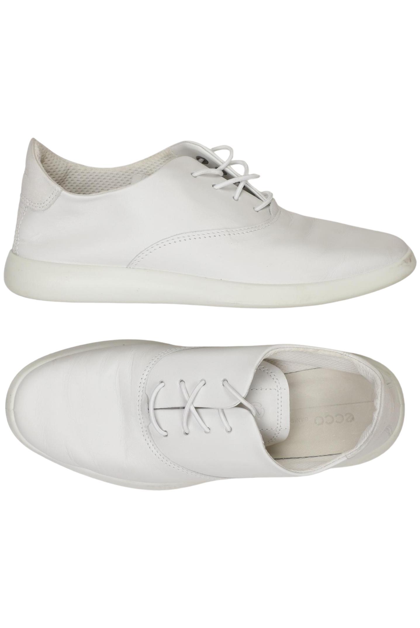 

Ecco Damen Halbschuh, weiß, Gr. 35