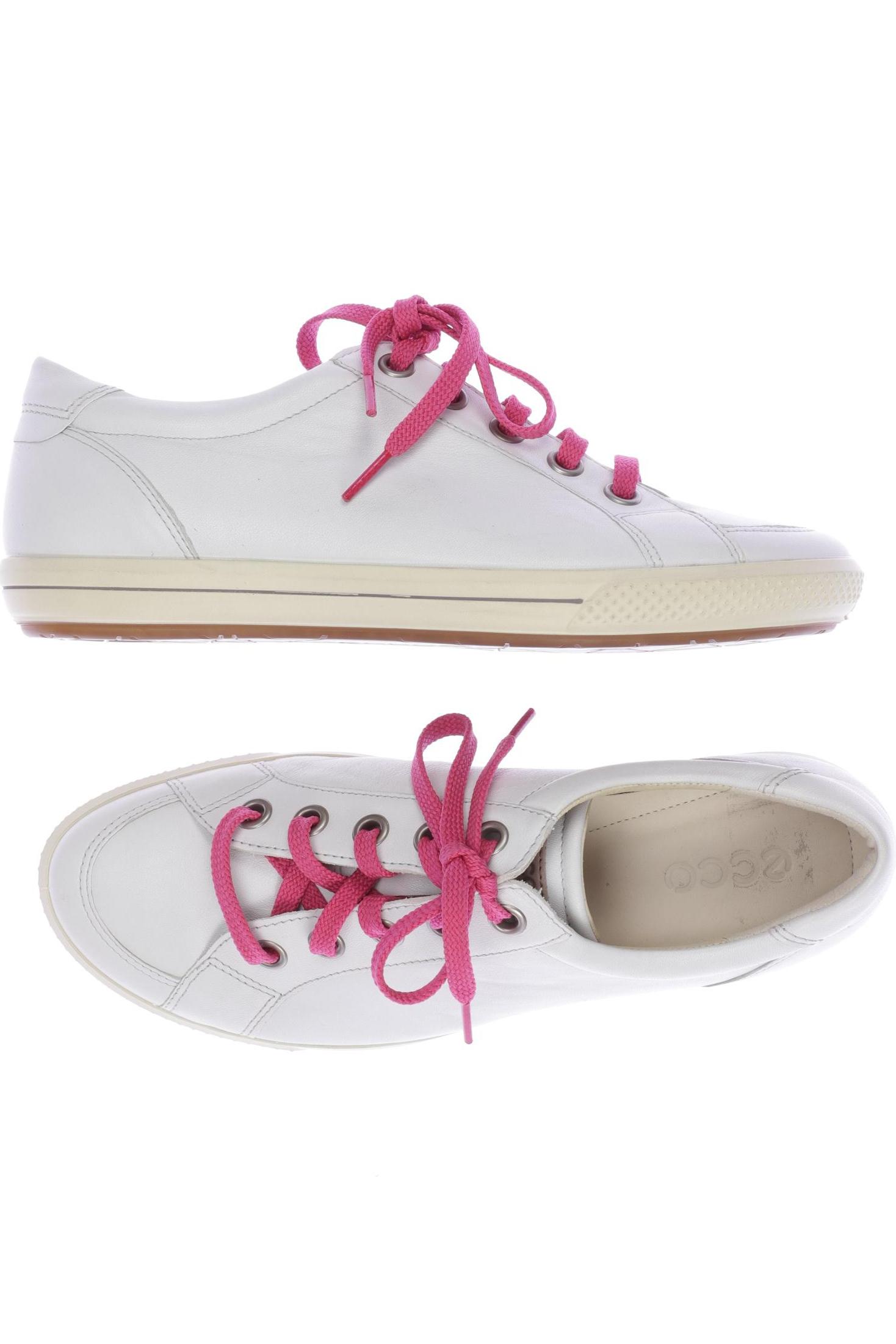 

Ecco Damen Halbschuh, weiß, Gr. 39