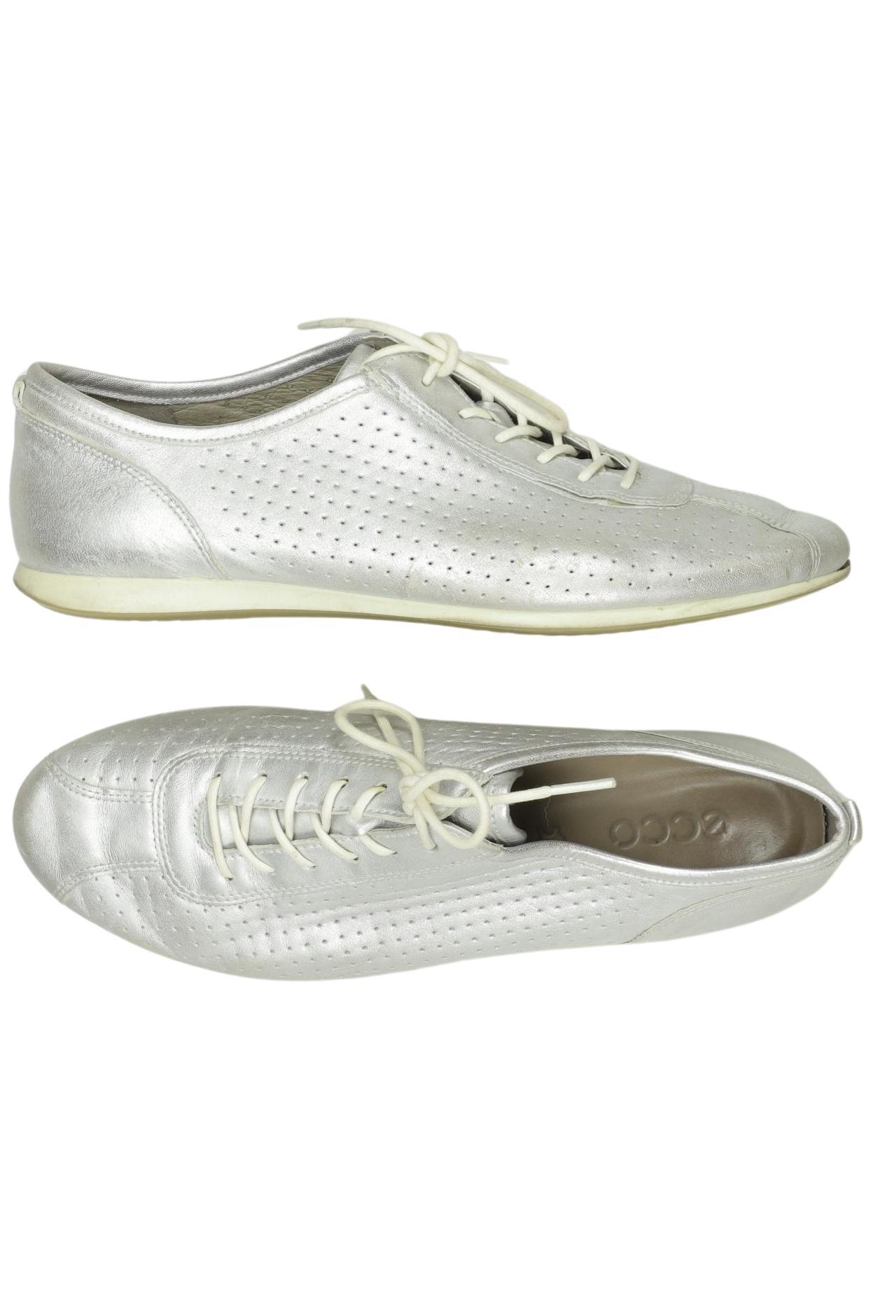 

Ecco Damen Halbschuh, silber, Gr. 40