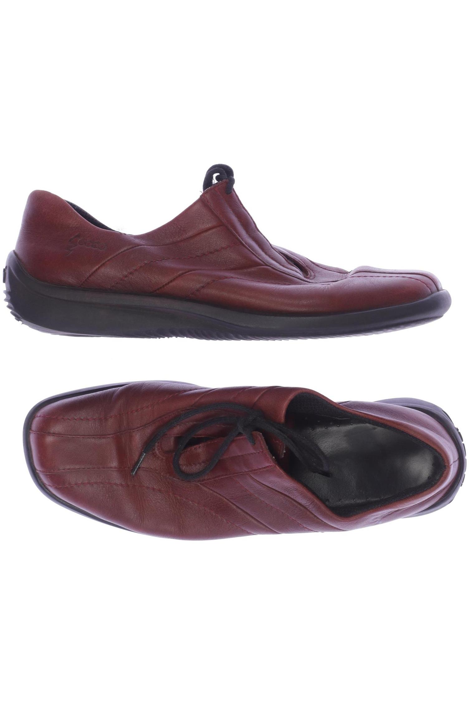 

Ecco Damen Halbschuh, bordeaux, Gr. 5
