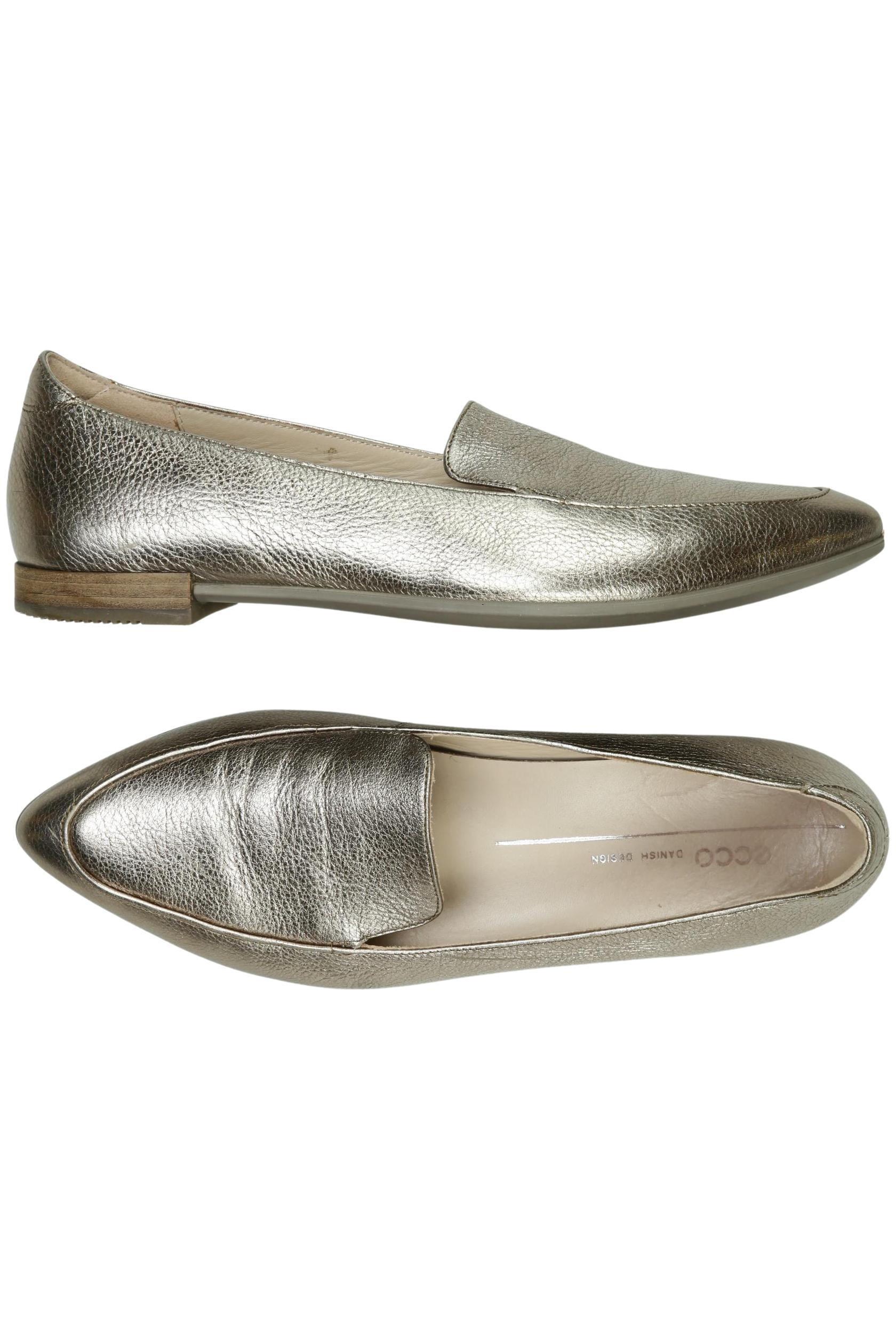 

Ecco Damen Halbschuh, silber, Gr. 40