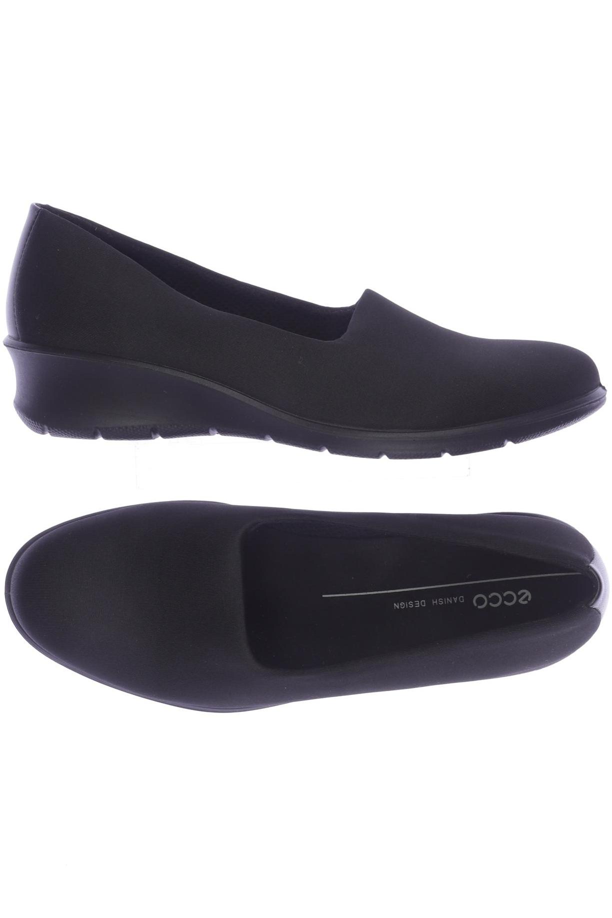 

Ecco Damen Halbschuh, schwarz, Gr. 38