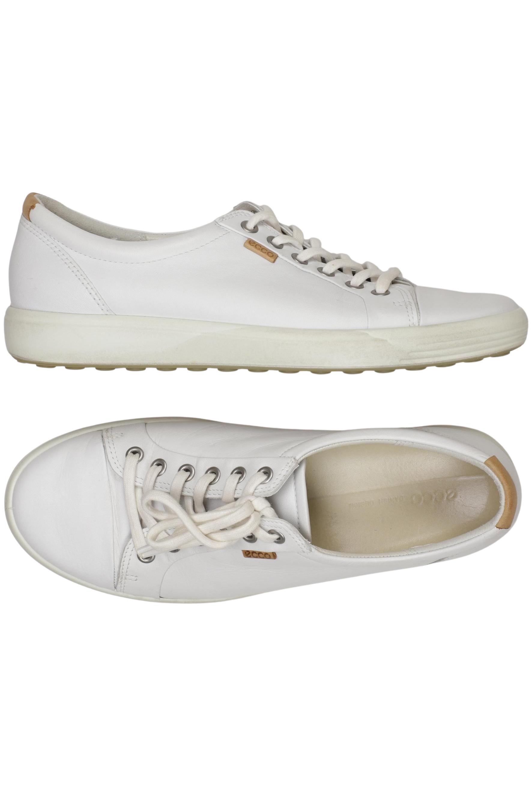 

Ecco Damen Halbschuh, weiß, Gr. 41