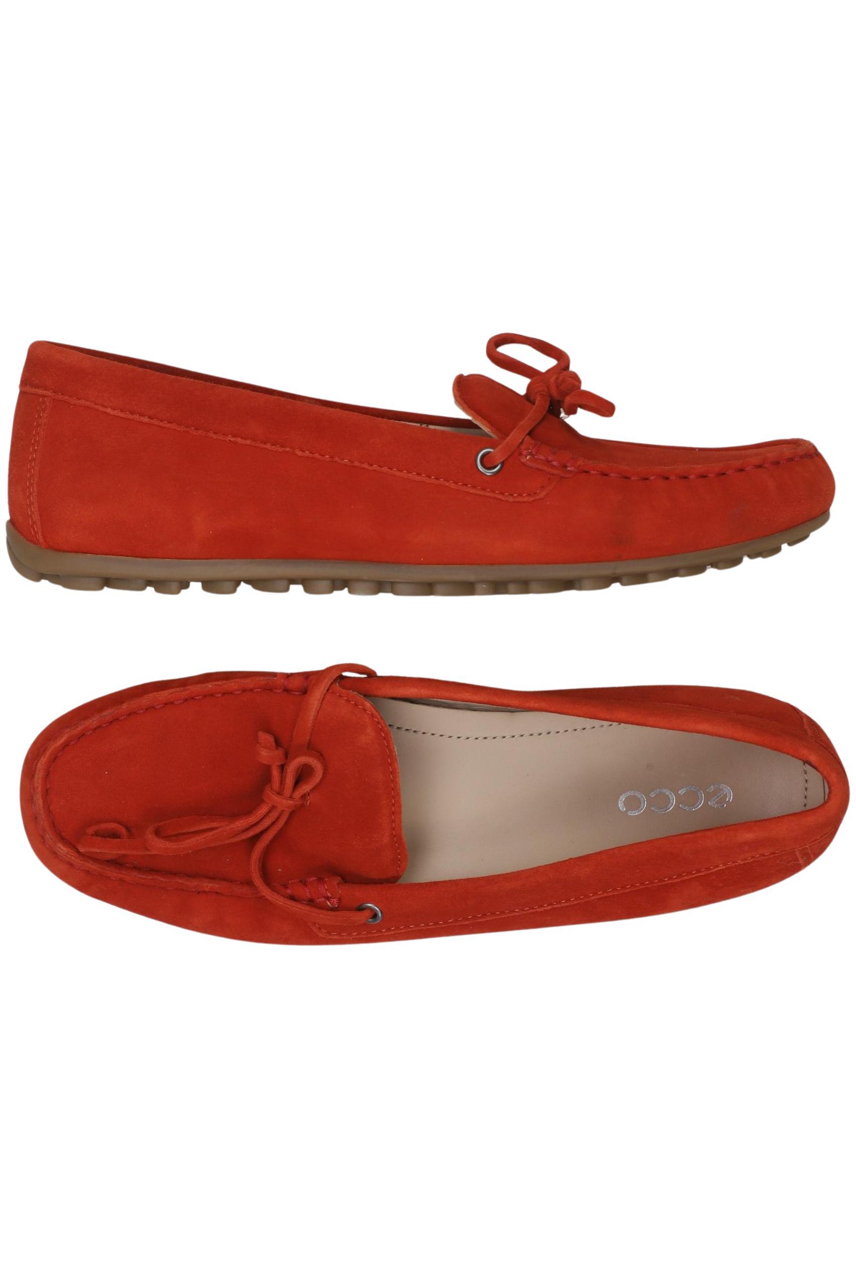 

Ecco Damen Halbschuh, rot, Gr. 40