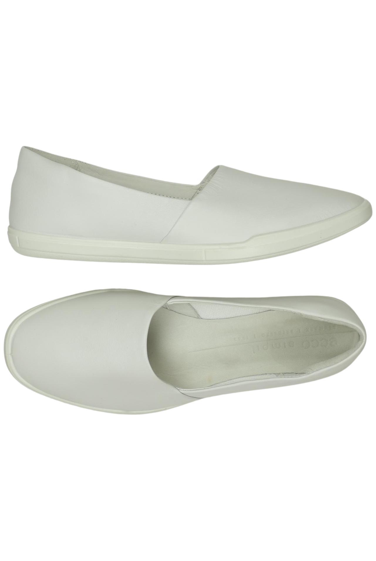 

Ecco Damen Halbschuh, weiß, Gr. 38