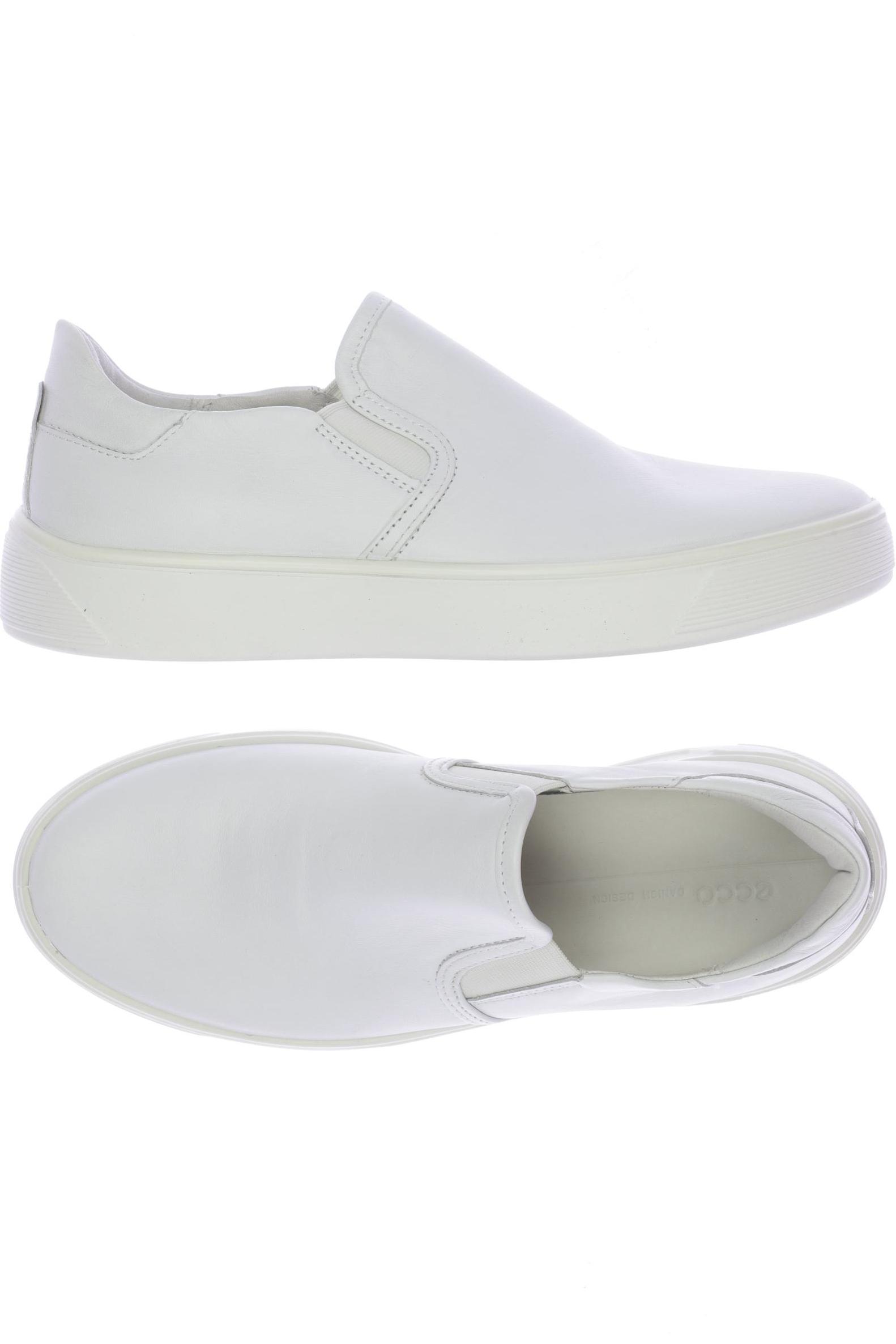 

Ecco Damen Halbschuh, weiß, Gr. 40