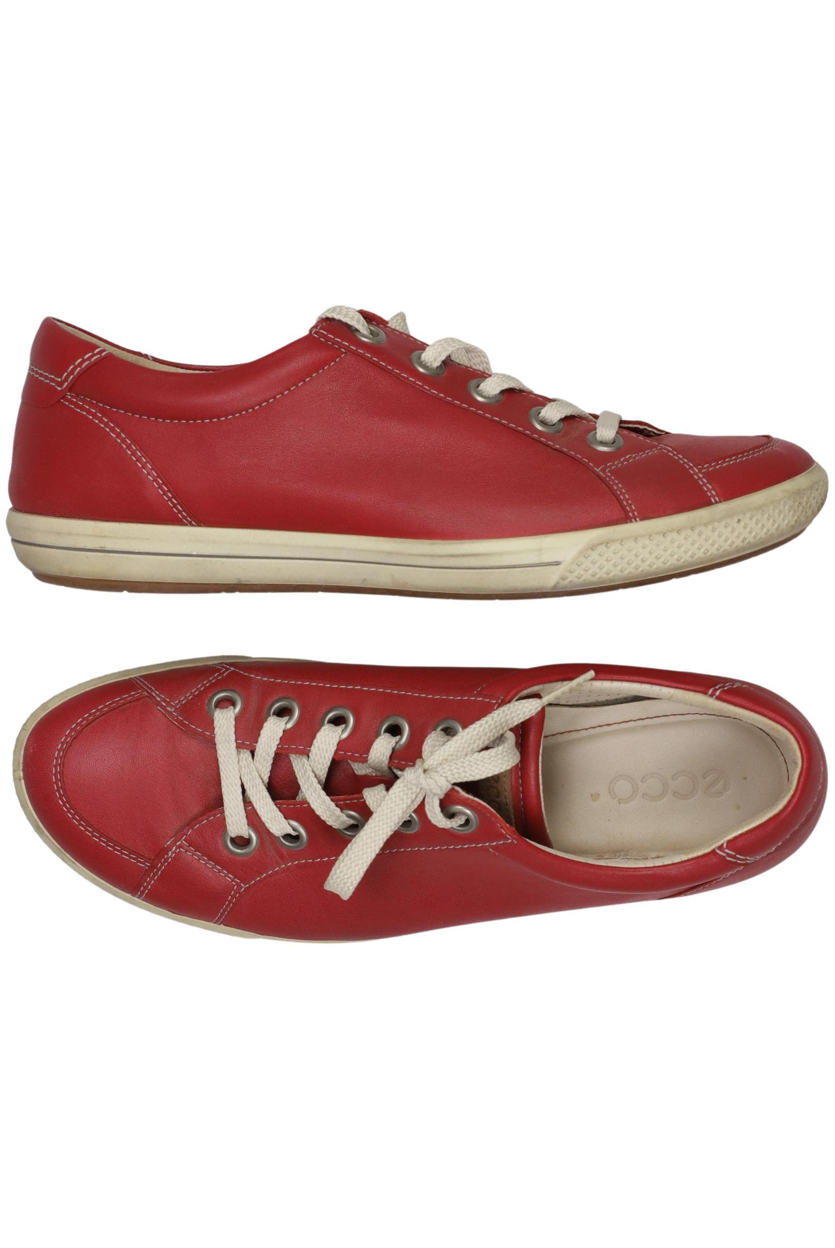 

Ecco Damen Halbschuh, rot, Gr. 39