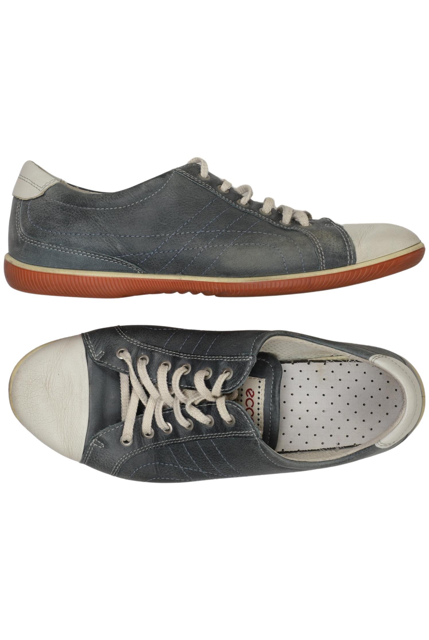 

Ecco Damen Halbschuh, blau, Gr. 38