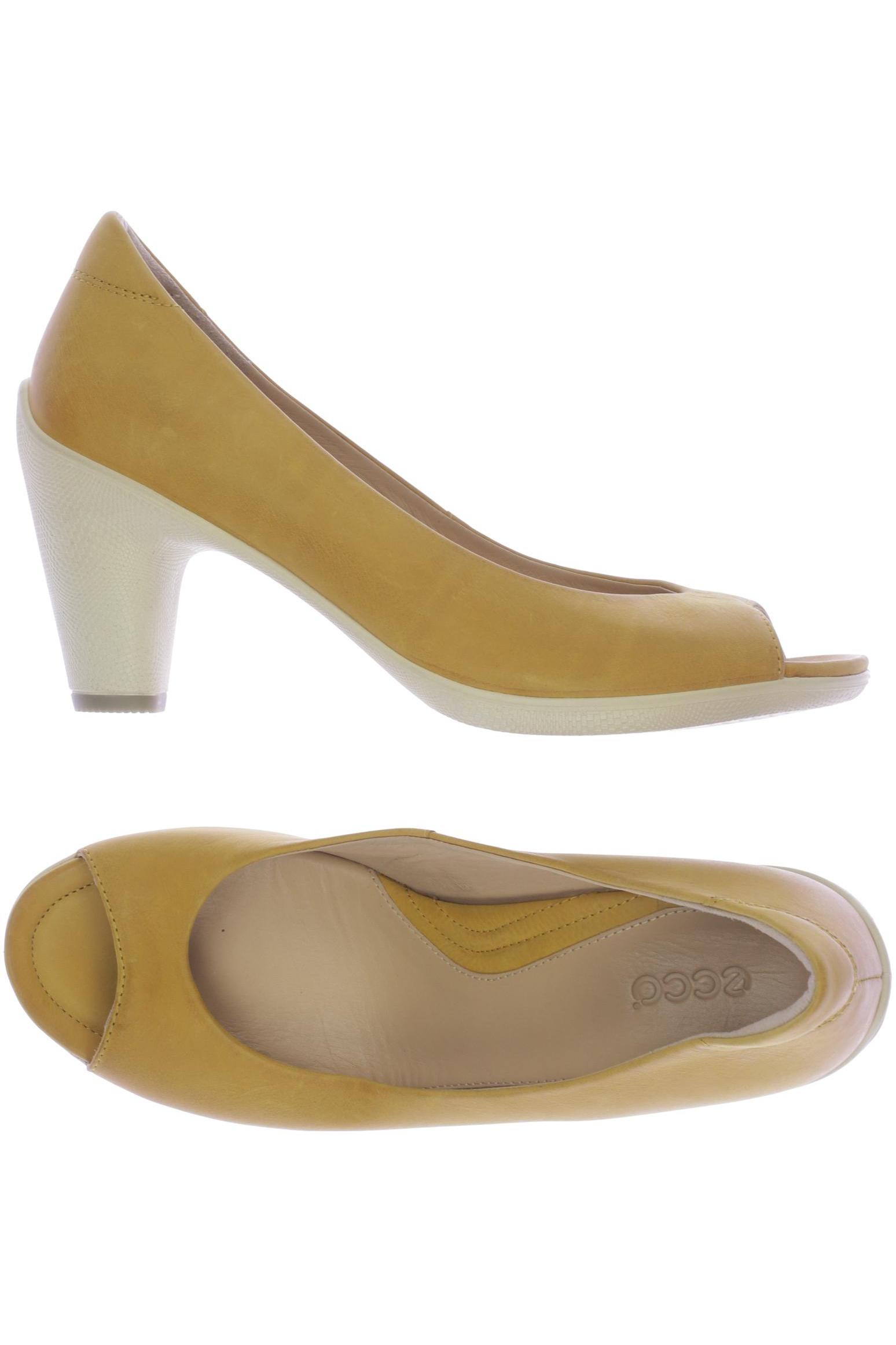 

Ecco Damen Pumps, gelb, Gr. 41