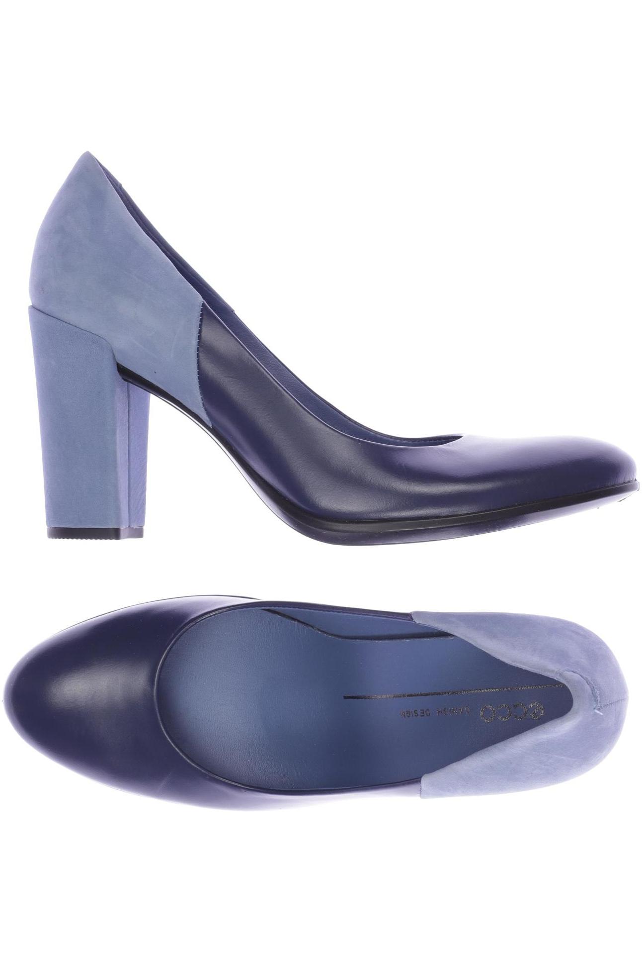 

Ecco Damen Pumps, blau, Gr. 38