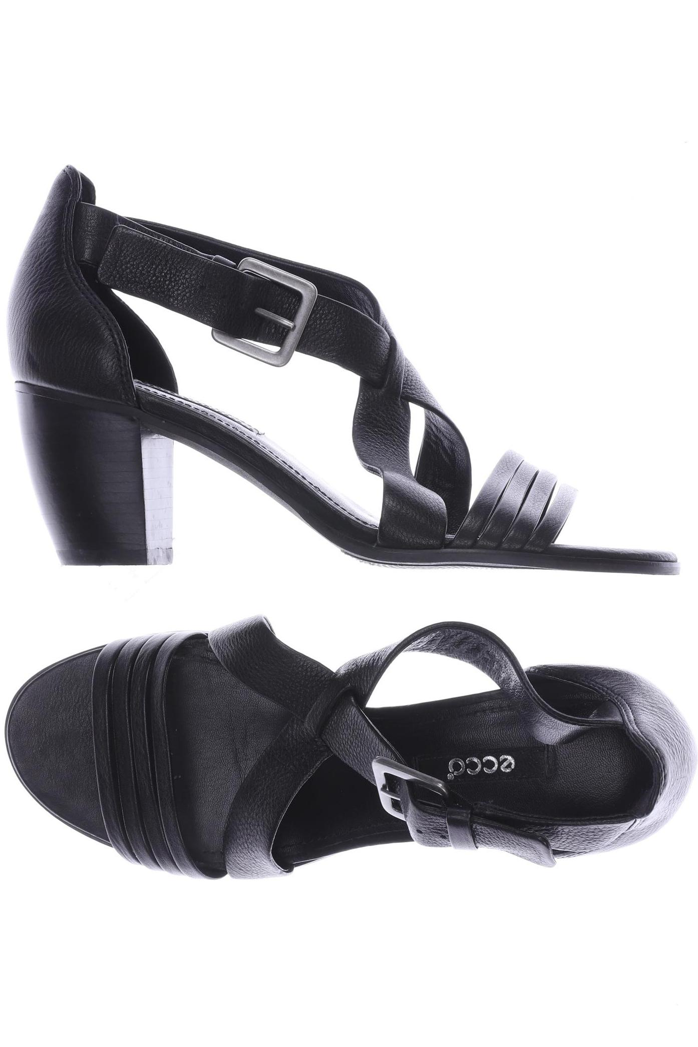 

Ecco Damen Sandale, schwarz, Gr. 37