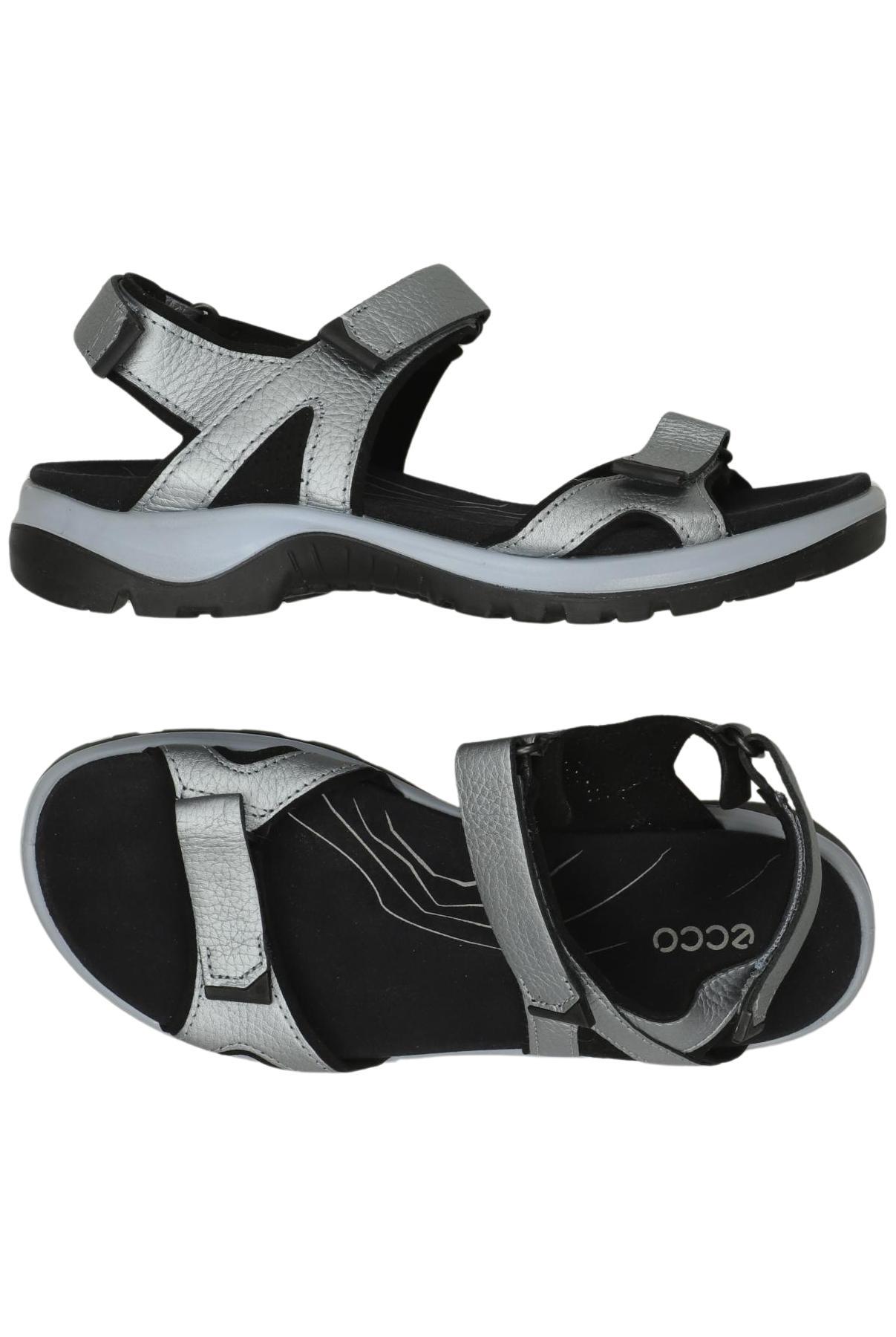

Ecco Damen Sandale, silber, Gr. 37