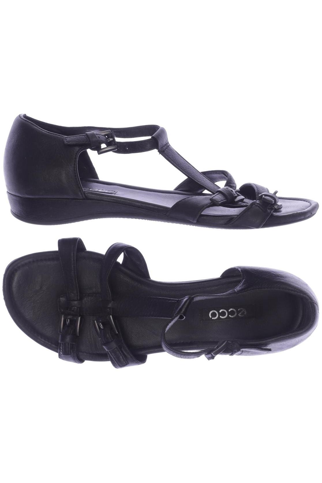 

Ecco Damen Sandale, schwarz