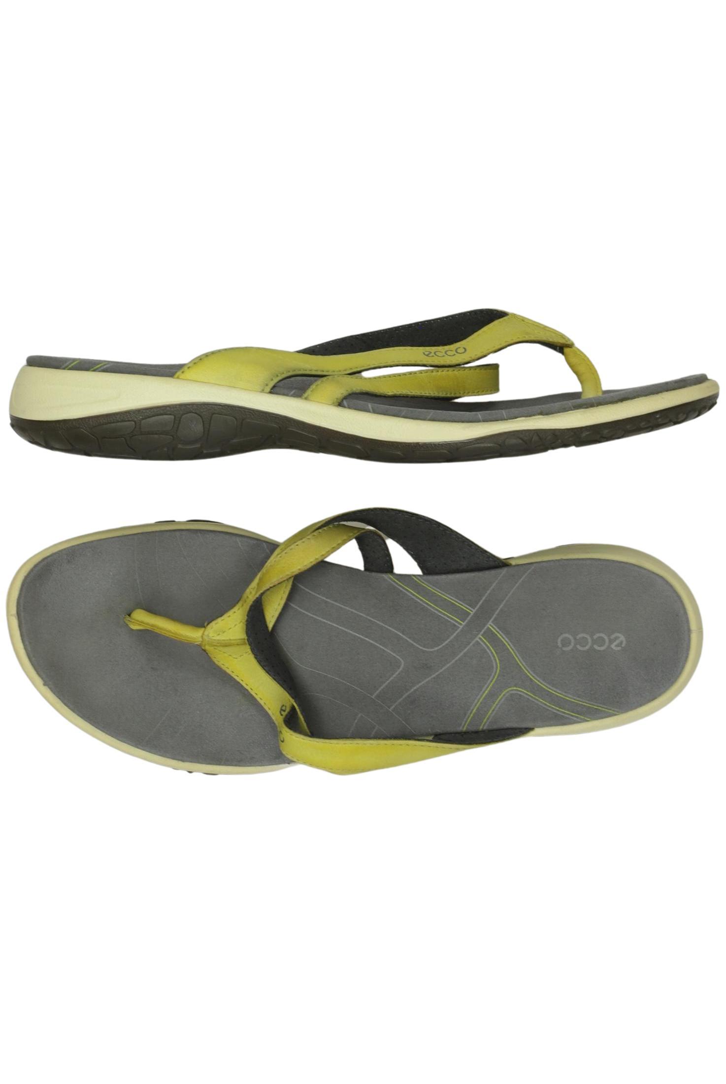 

Ecco Damen Sandale, gelb, Gr. 41