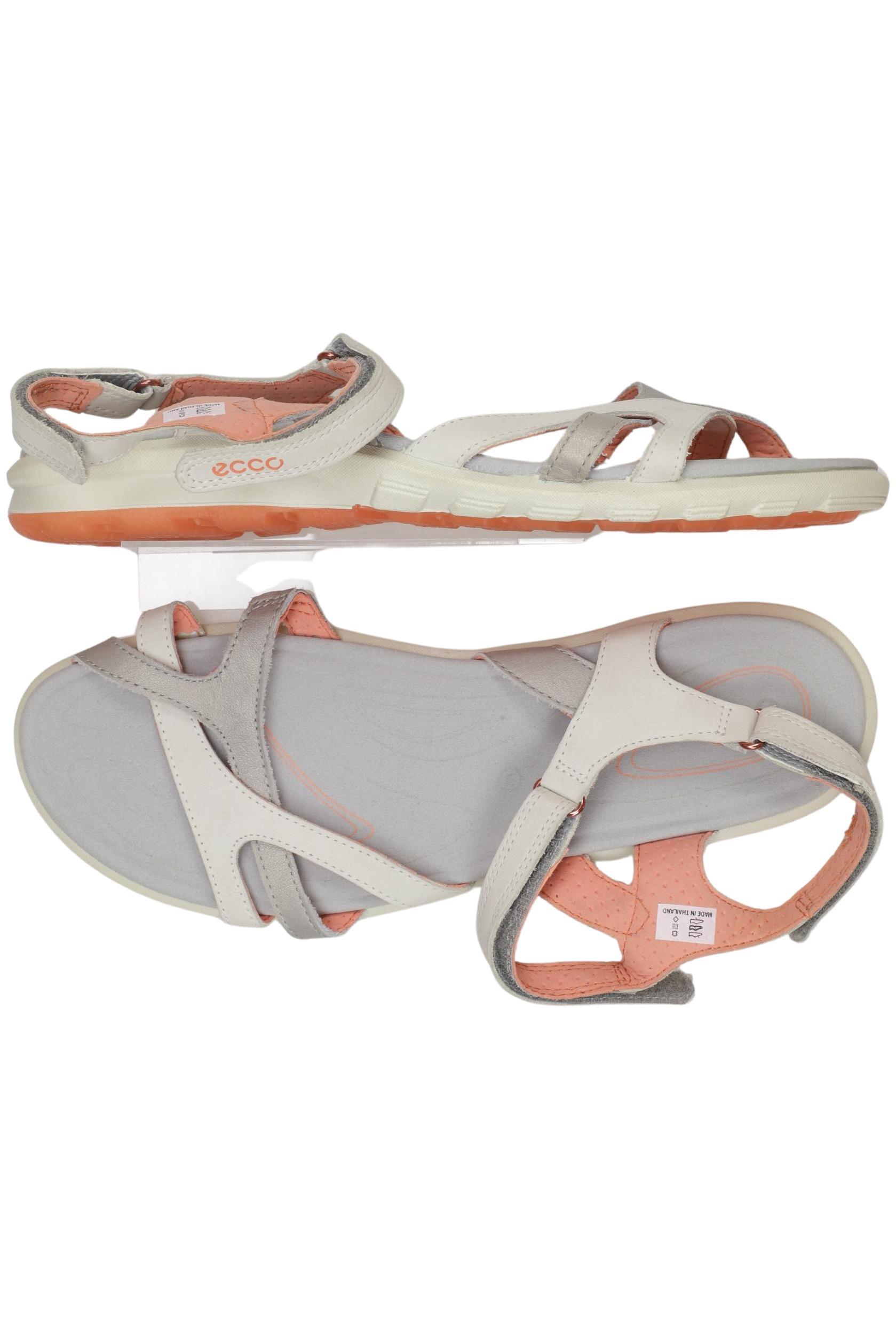 

Ecco Damen Sandale, weiß, Gr. 41
