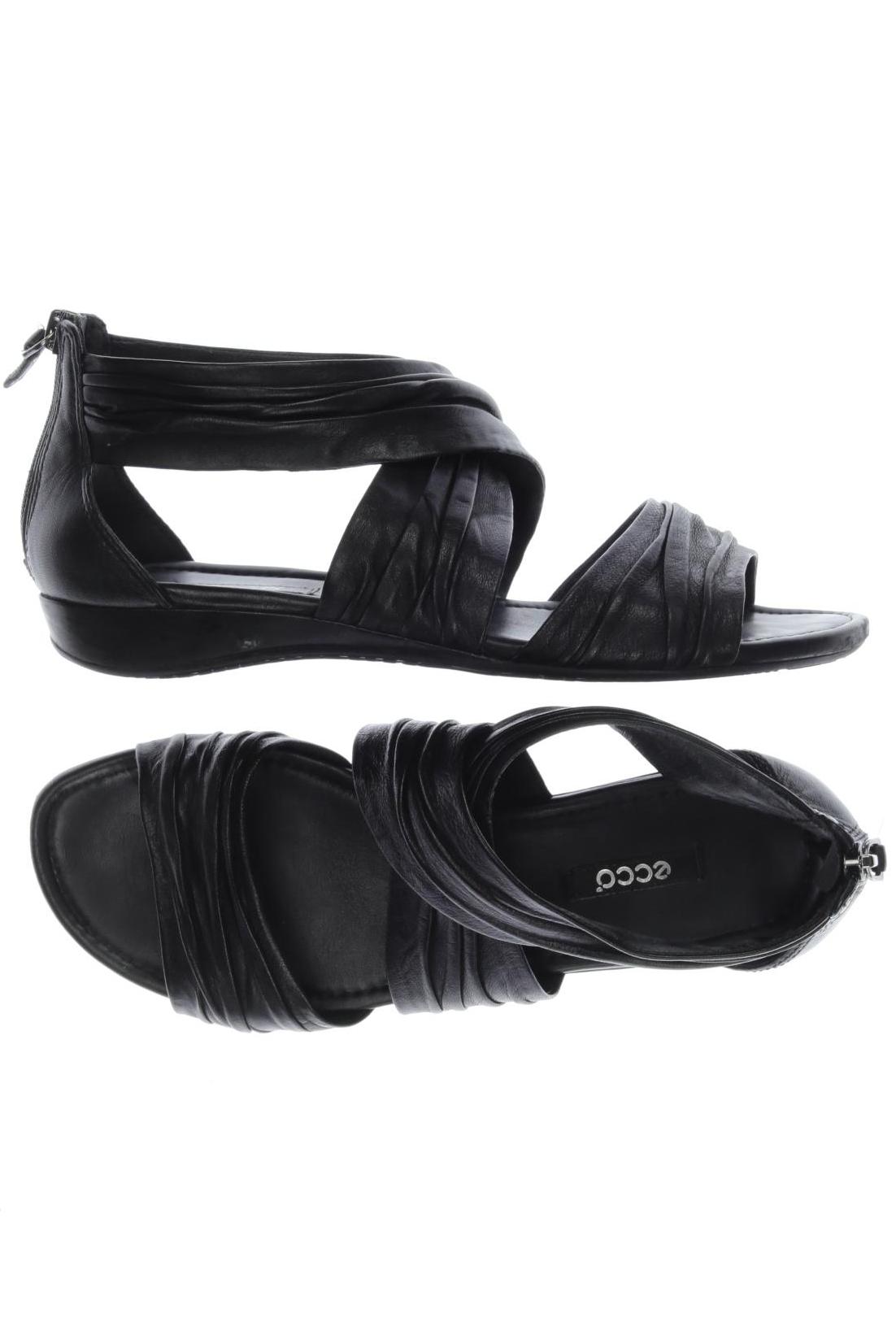 

Ecco Damen Sandale, schwarz, Gr. 39