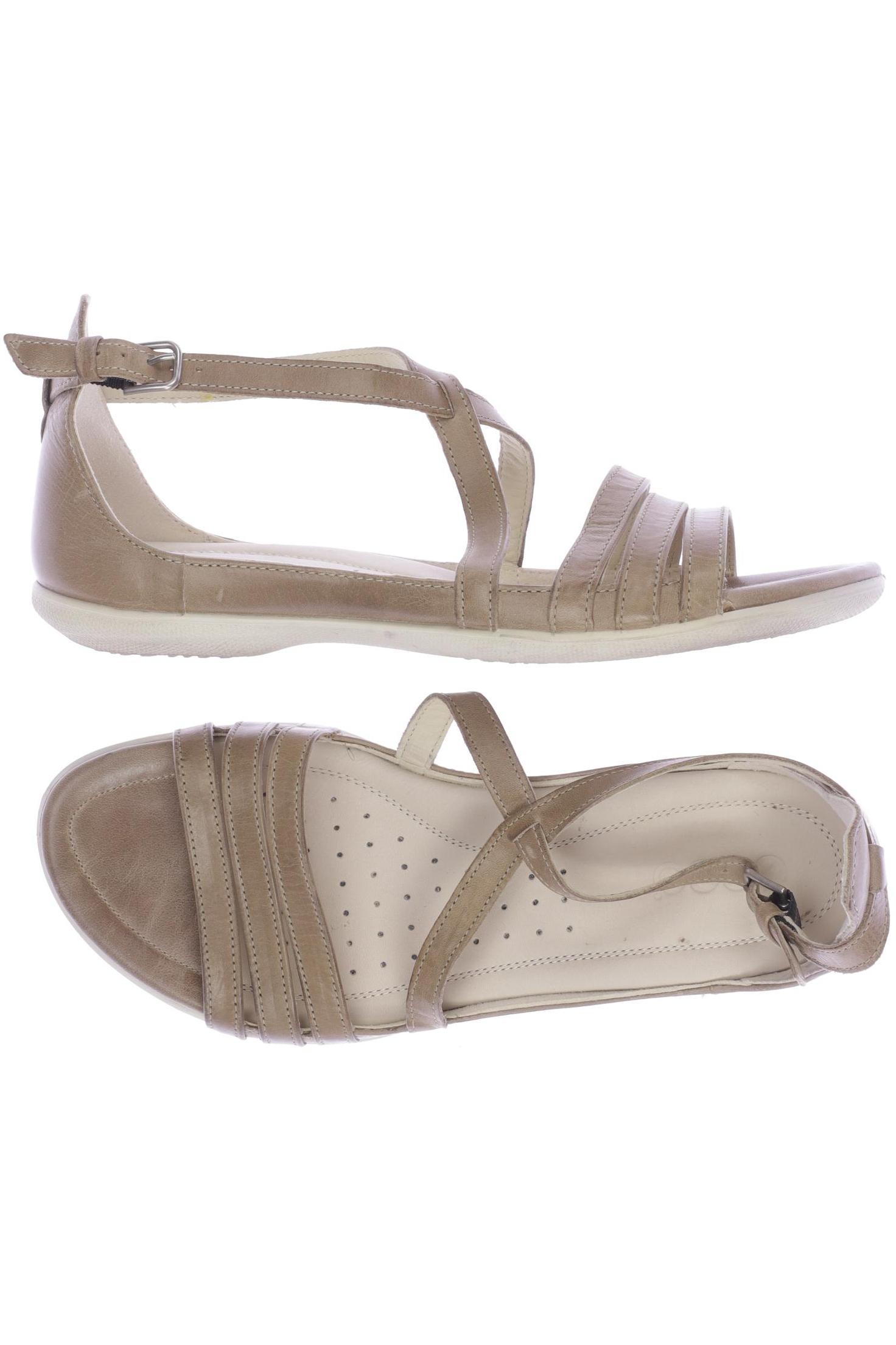 

Ecco Damen Sandale, beige, Gr. 38