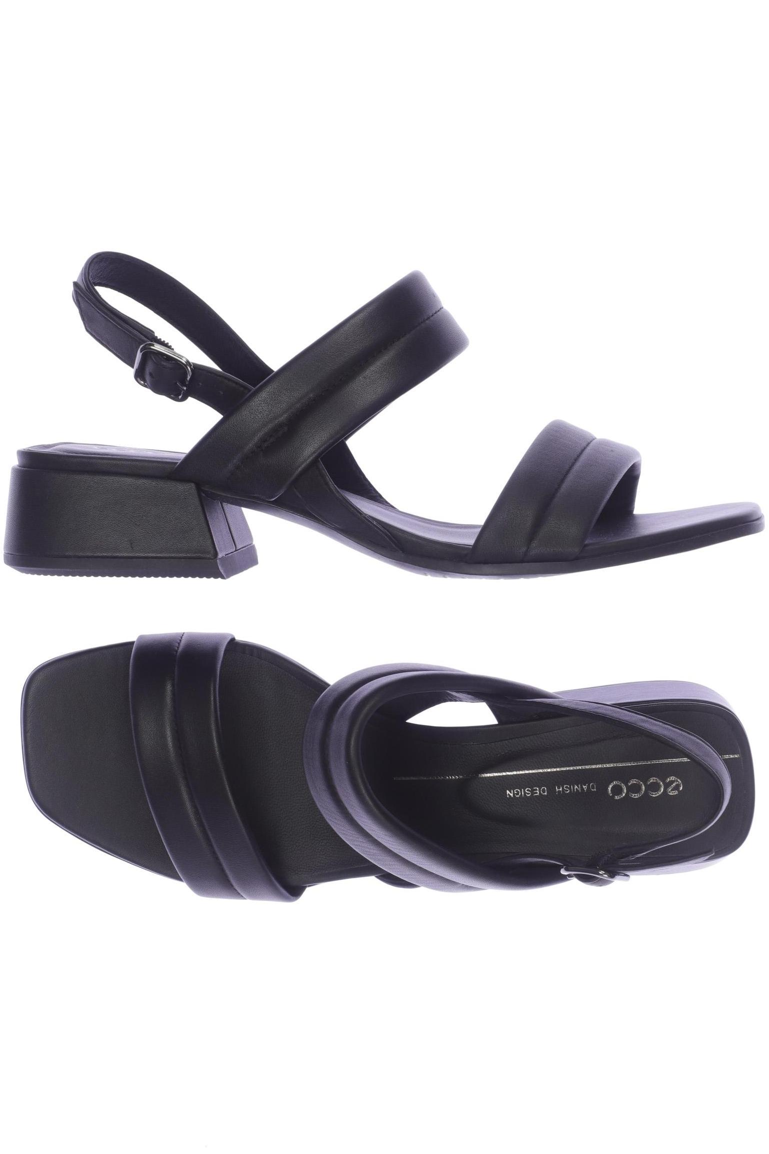 

Ecco Damen Sandale, schwarz, Gr. 39