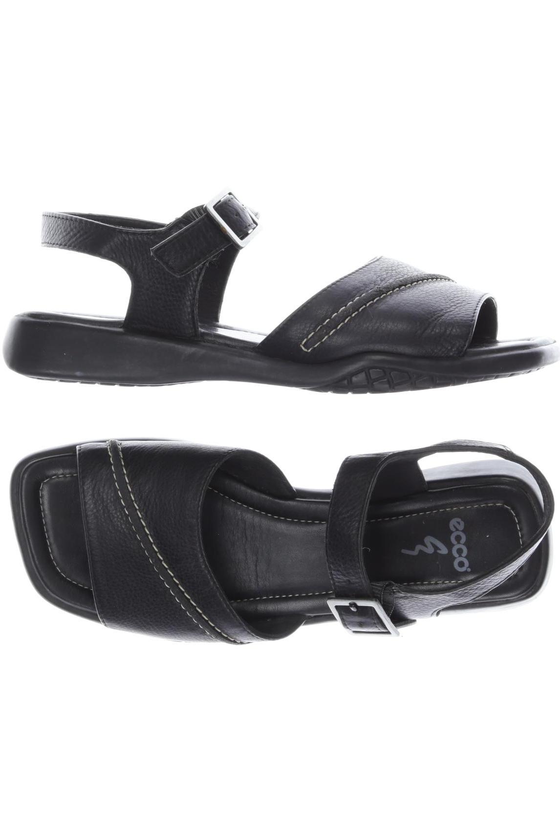 

Ecco Damen Sandale, schwarz, Gr. 4.5