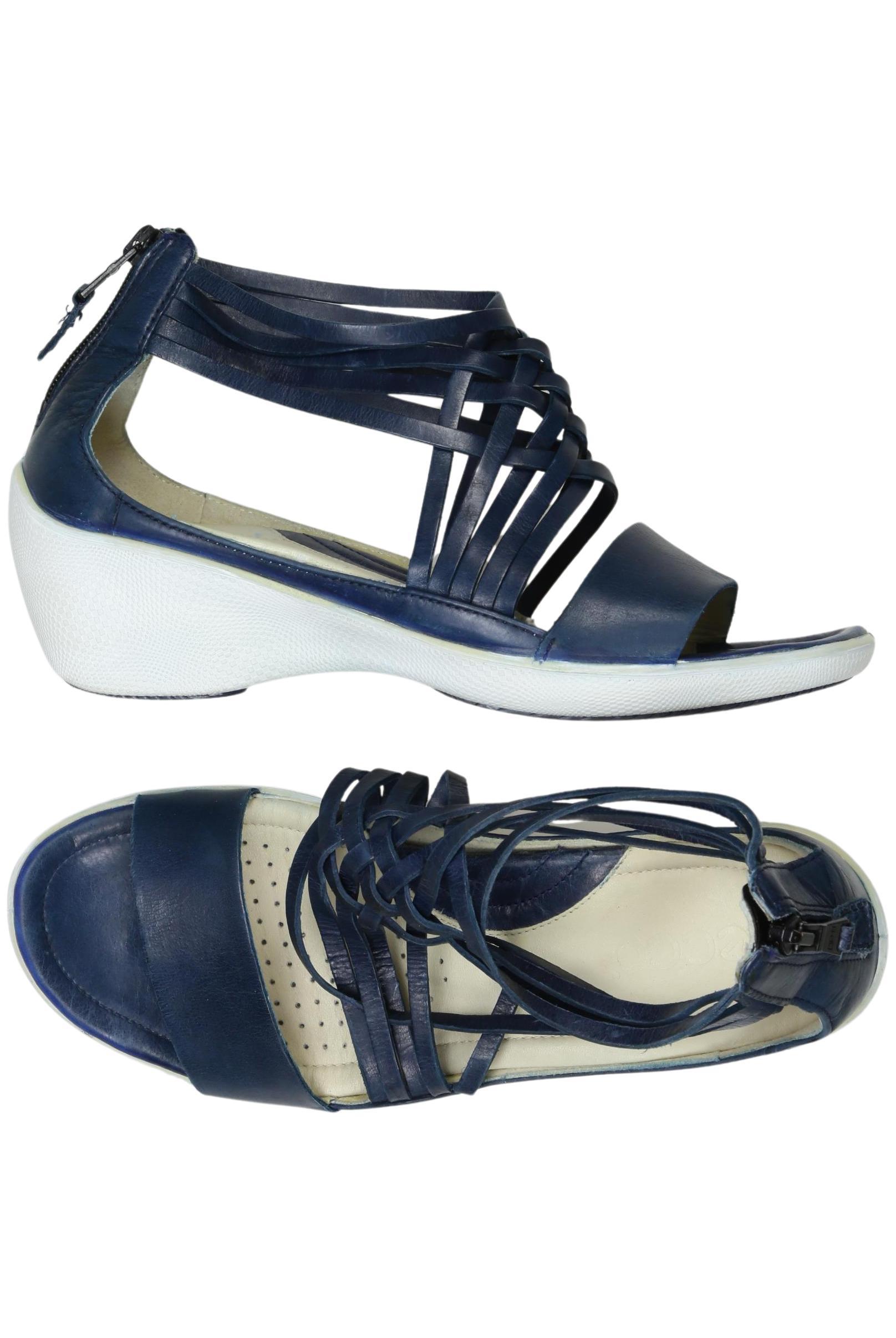 

Ecco Damen Sandale, marineblau, Gr. 37