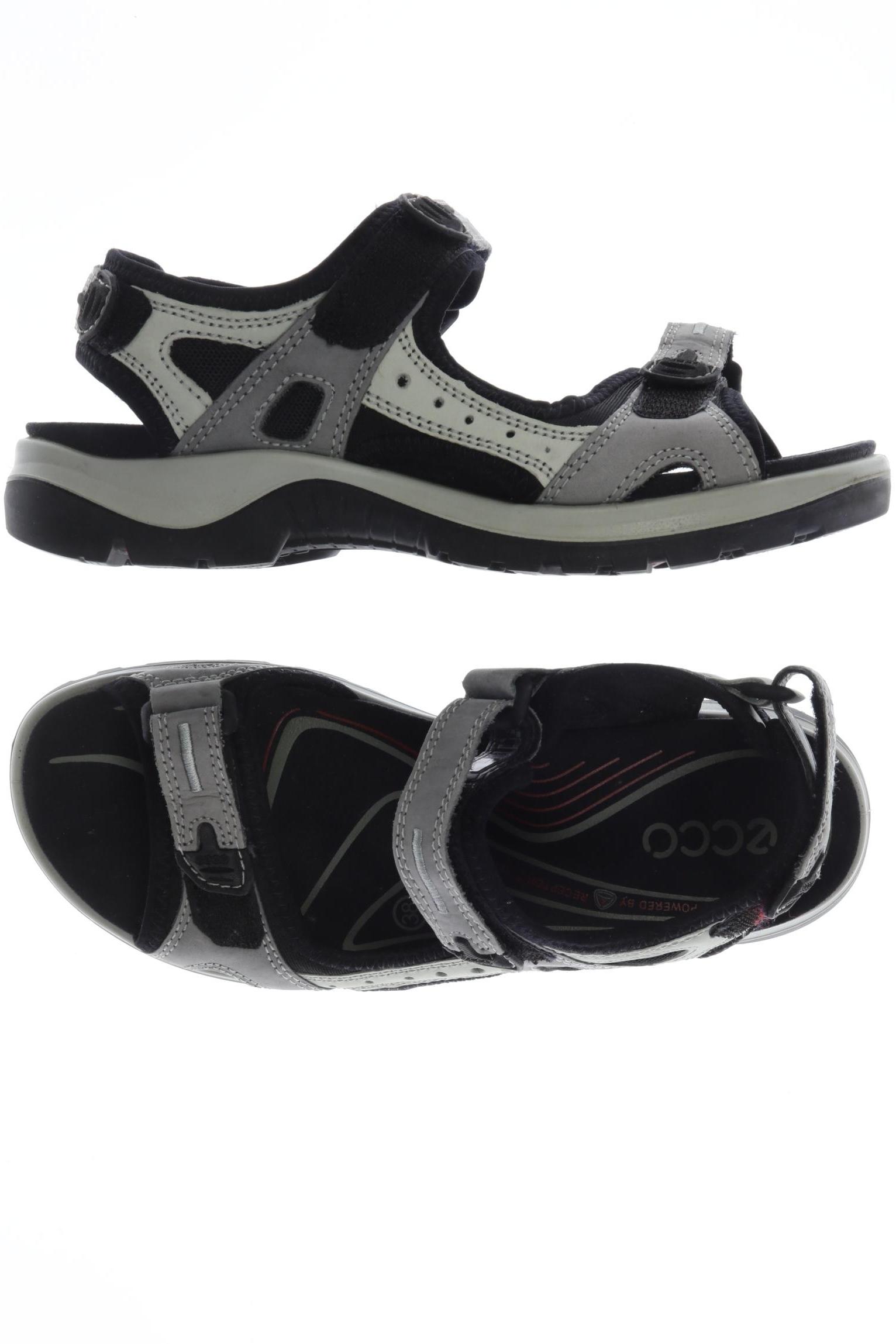 

Ecco Damen Sandale, grau, Gr. 38