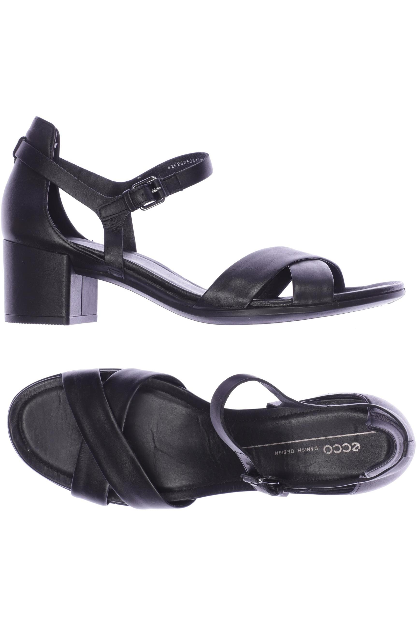 

Ecco Damen Sandale, schwarz