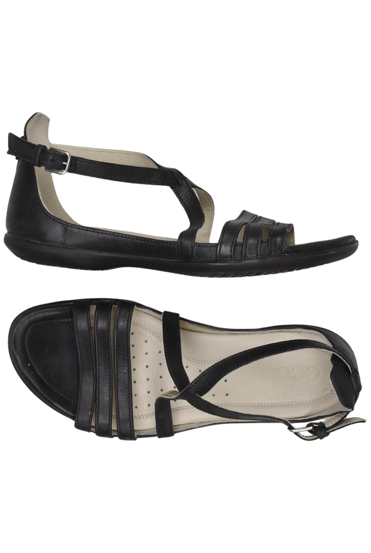 

Ecco Damen Sandale, schwarz, Gr. 38