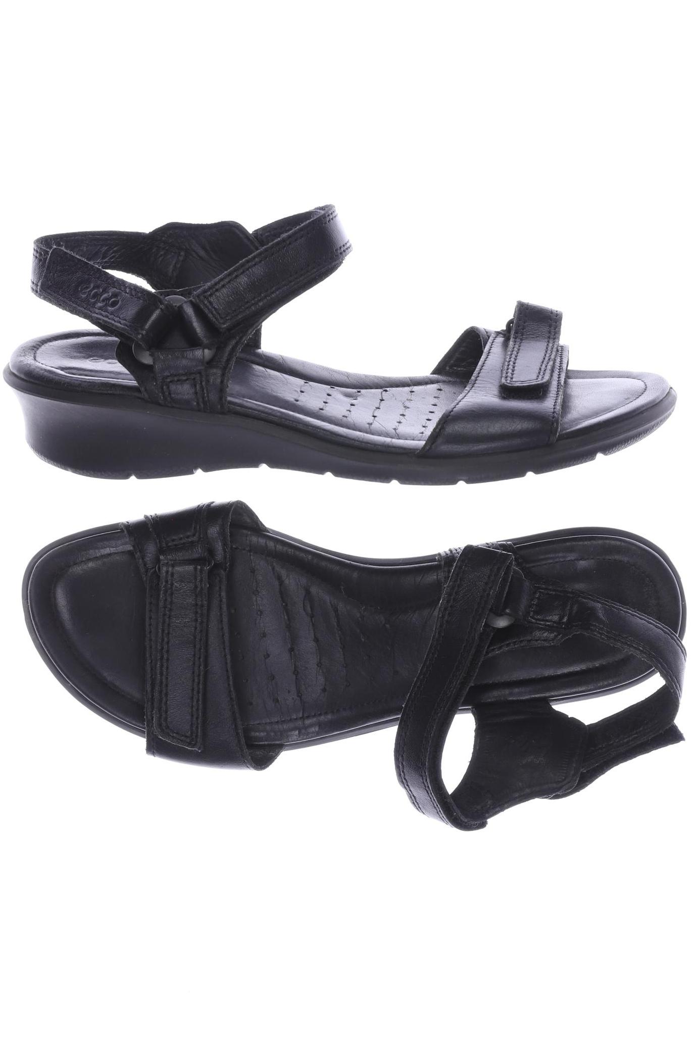 

Ecco Damen Sandale, schwarz