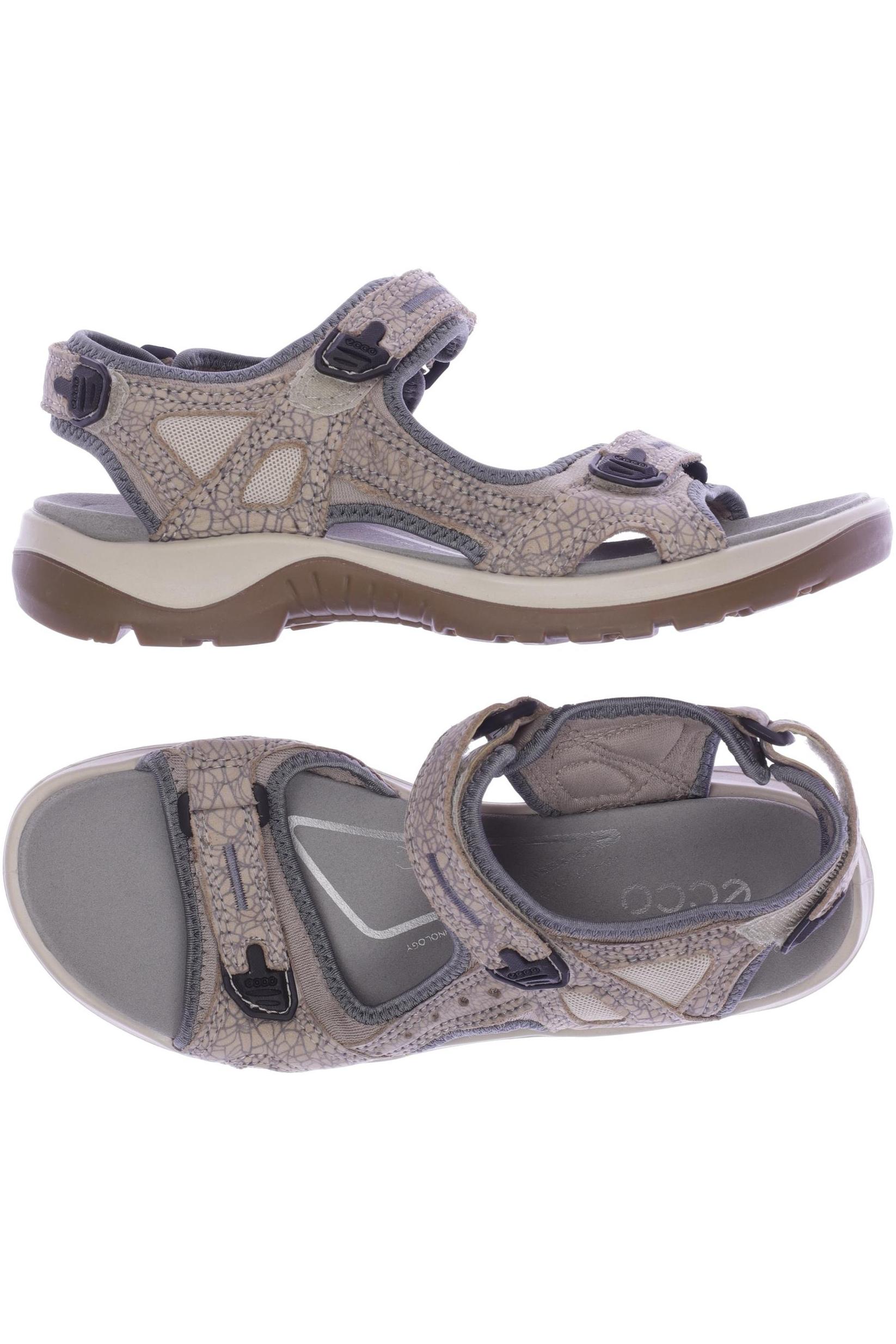 

Ecco Damen Sandale, beige, Gr. 39