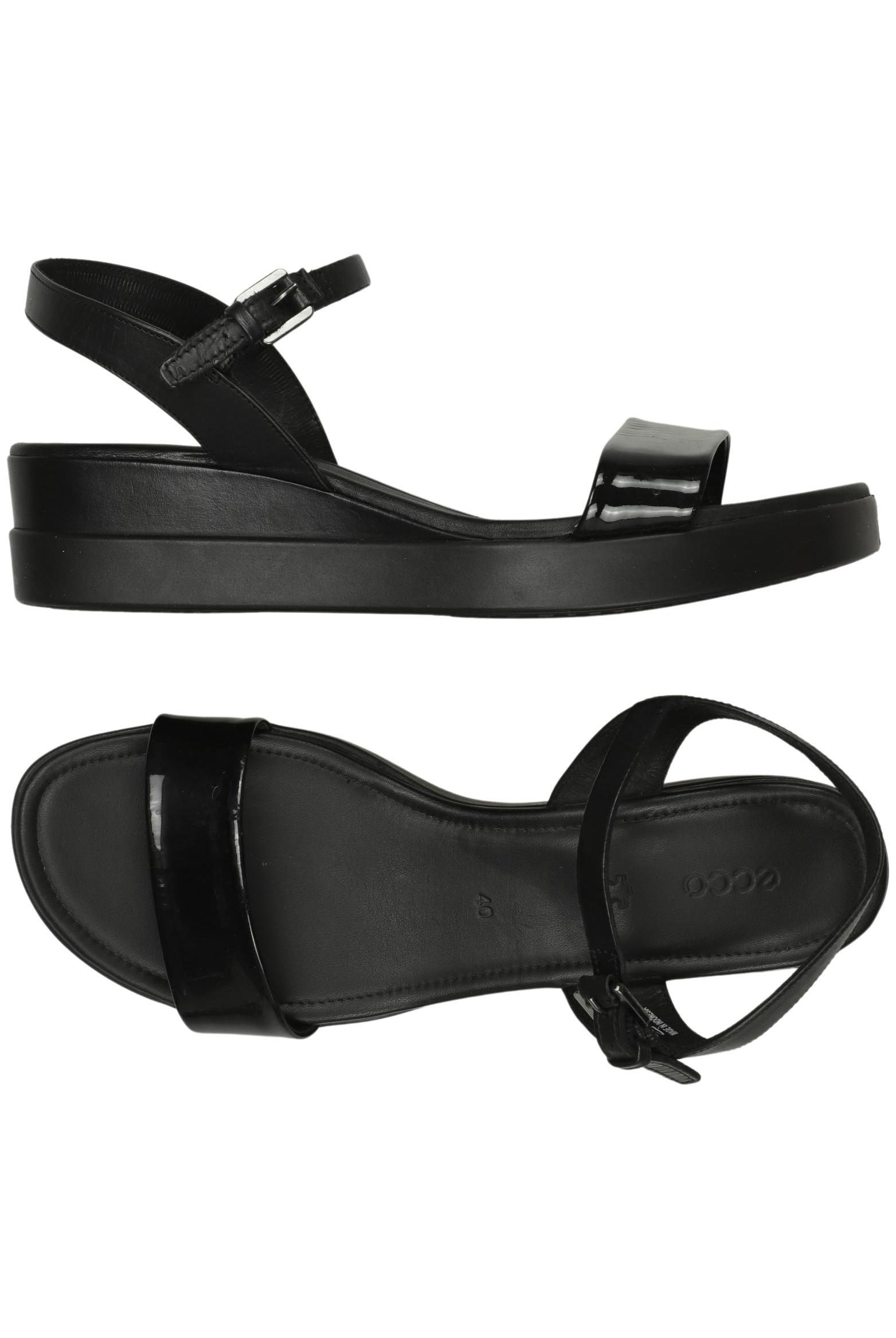 

Ecco Damen Sandale, schwarz, Gr. 40