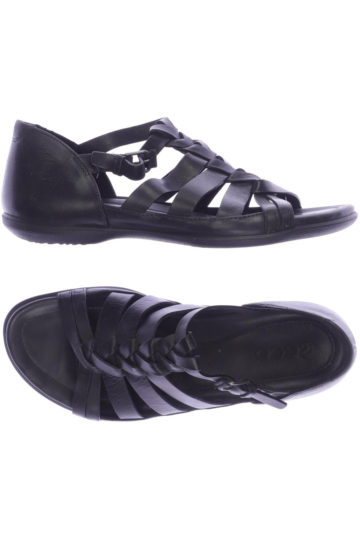 

Ecco Damen Sandale, schwarz
