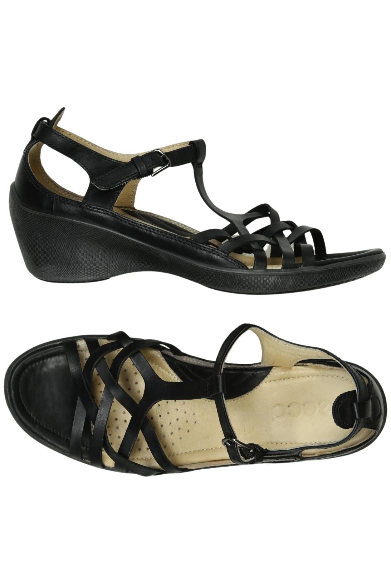 

Ecco Damen Sandale, schwarz, Gr. 38