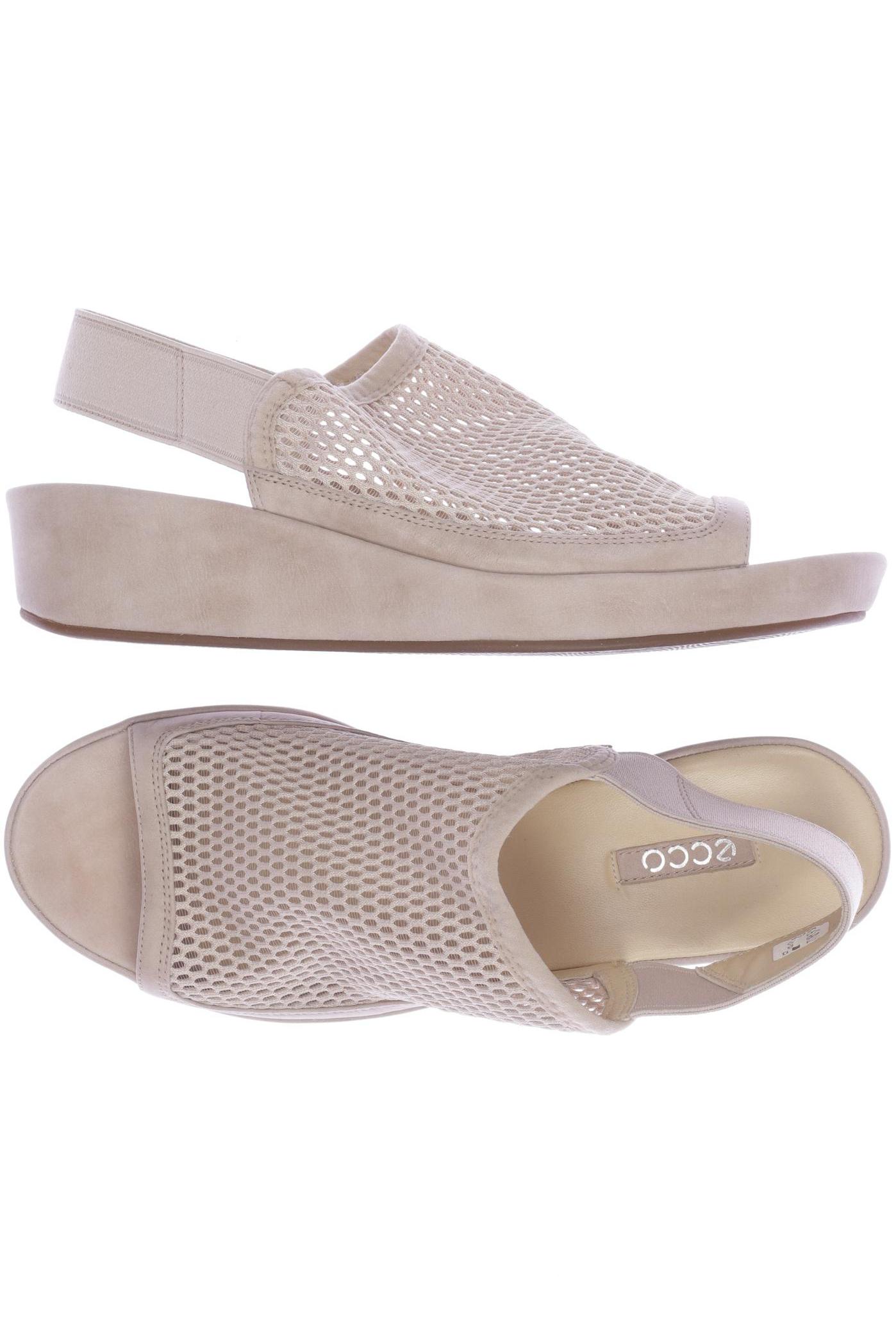 

Ecco Damen Sandale, beige, Gr. 40
