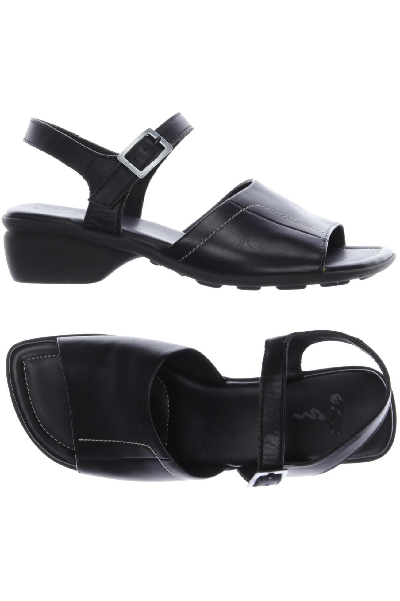 

Ecco Damen Sandale, schwarz, Gr. 4.5