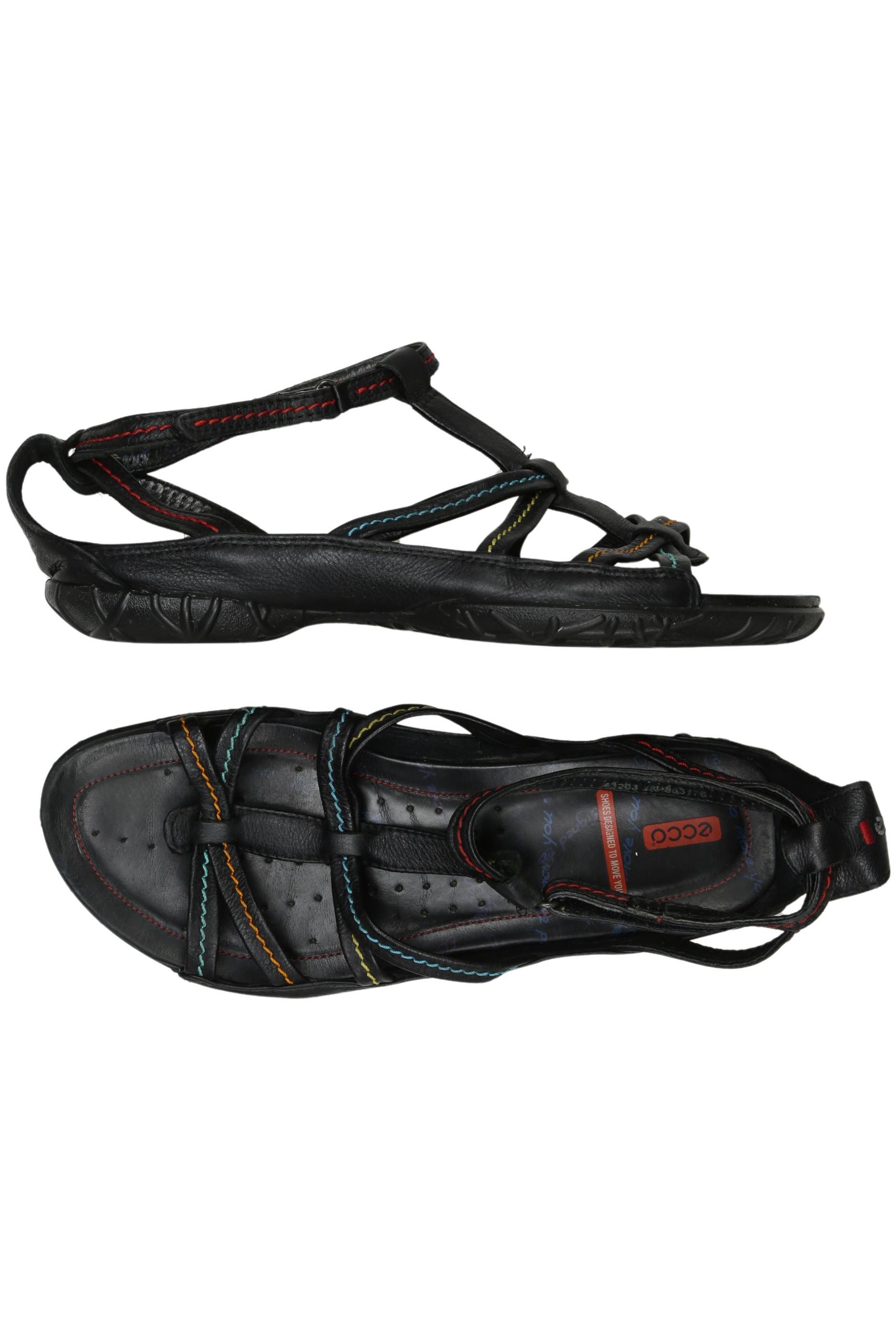 

Ecco Damen Sandale, schwarz, Gr. 38